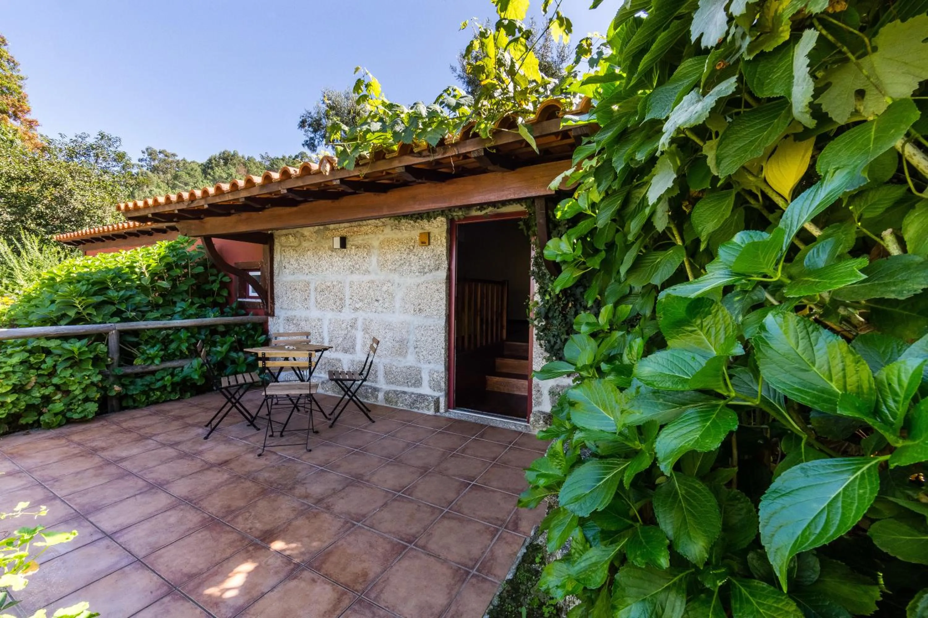 Balcony/Terrace in Quinta da Pousadela - Agroturismo