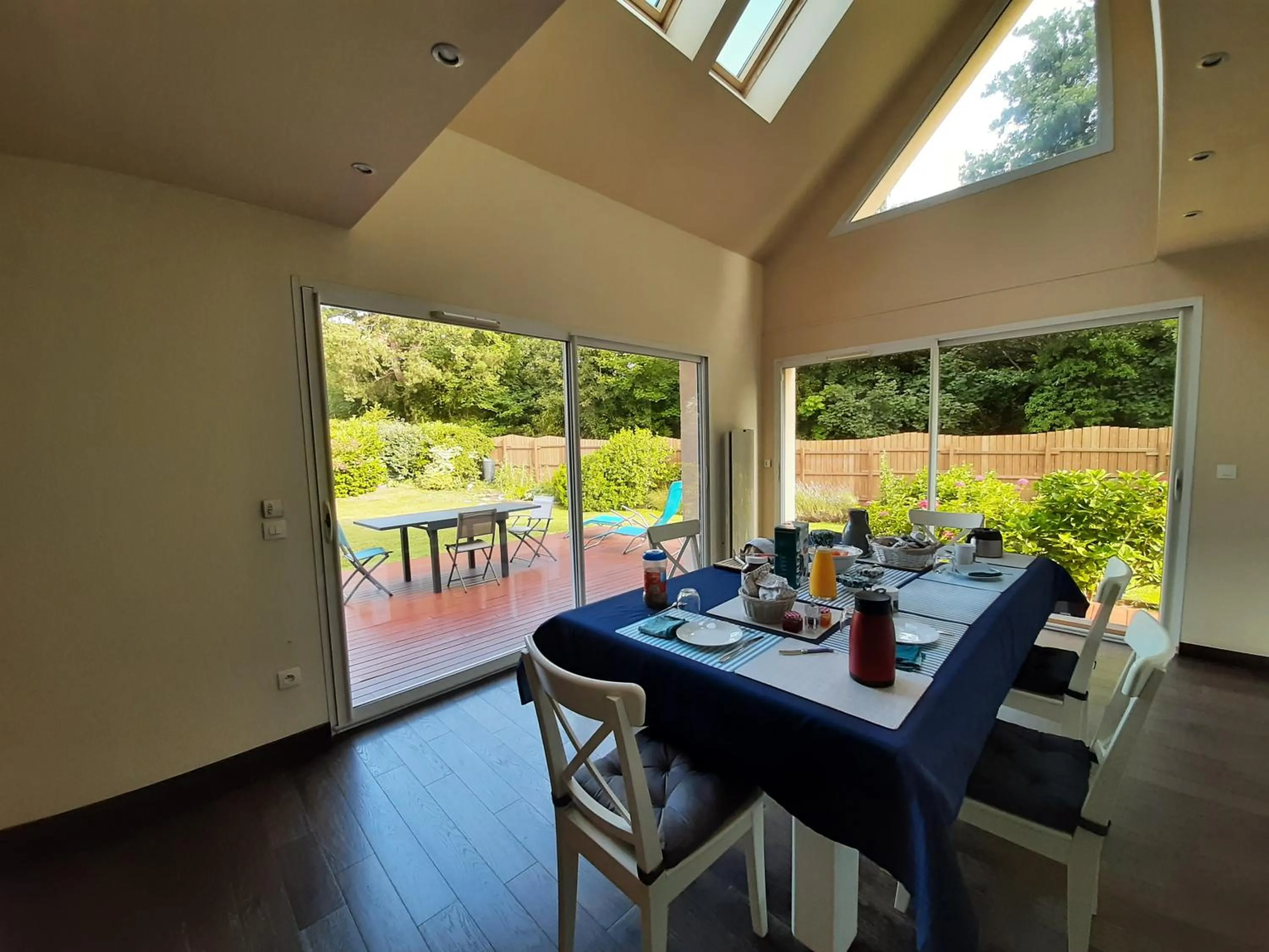 Patio in Chez Blandine & Pol