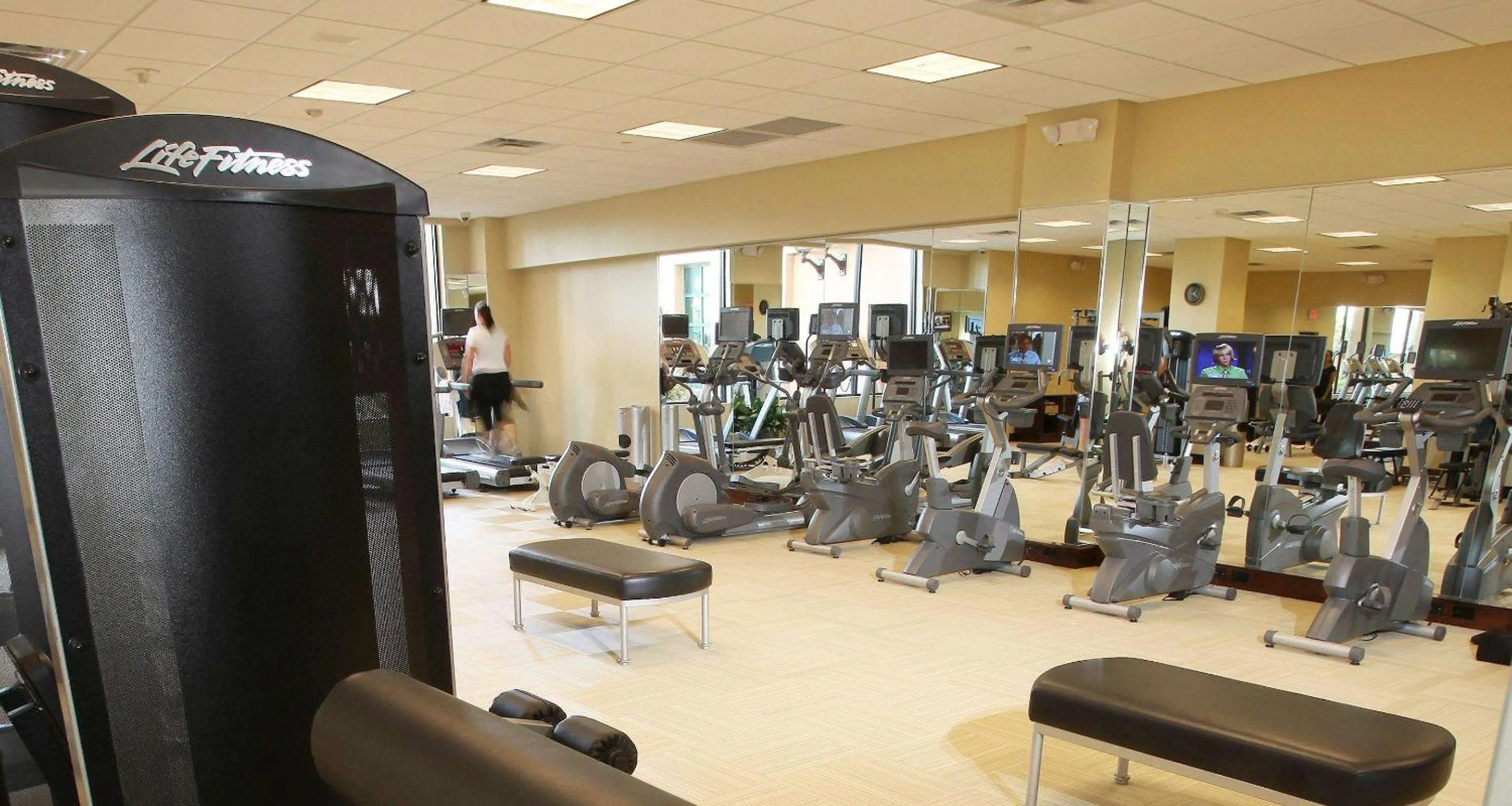 Fitness centre/facilities in The Florida Hotel & Conference Center in the Florida Mall