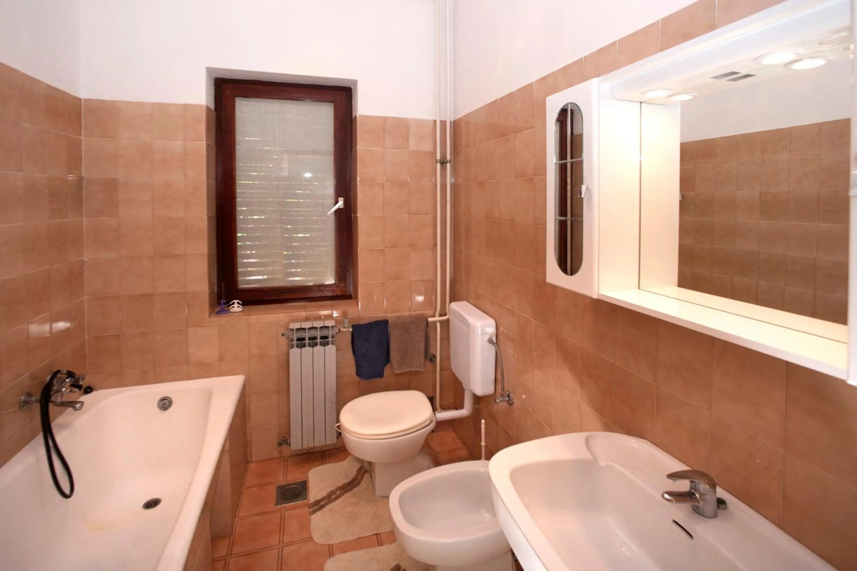 Bathroom in Apartments Mladenka