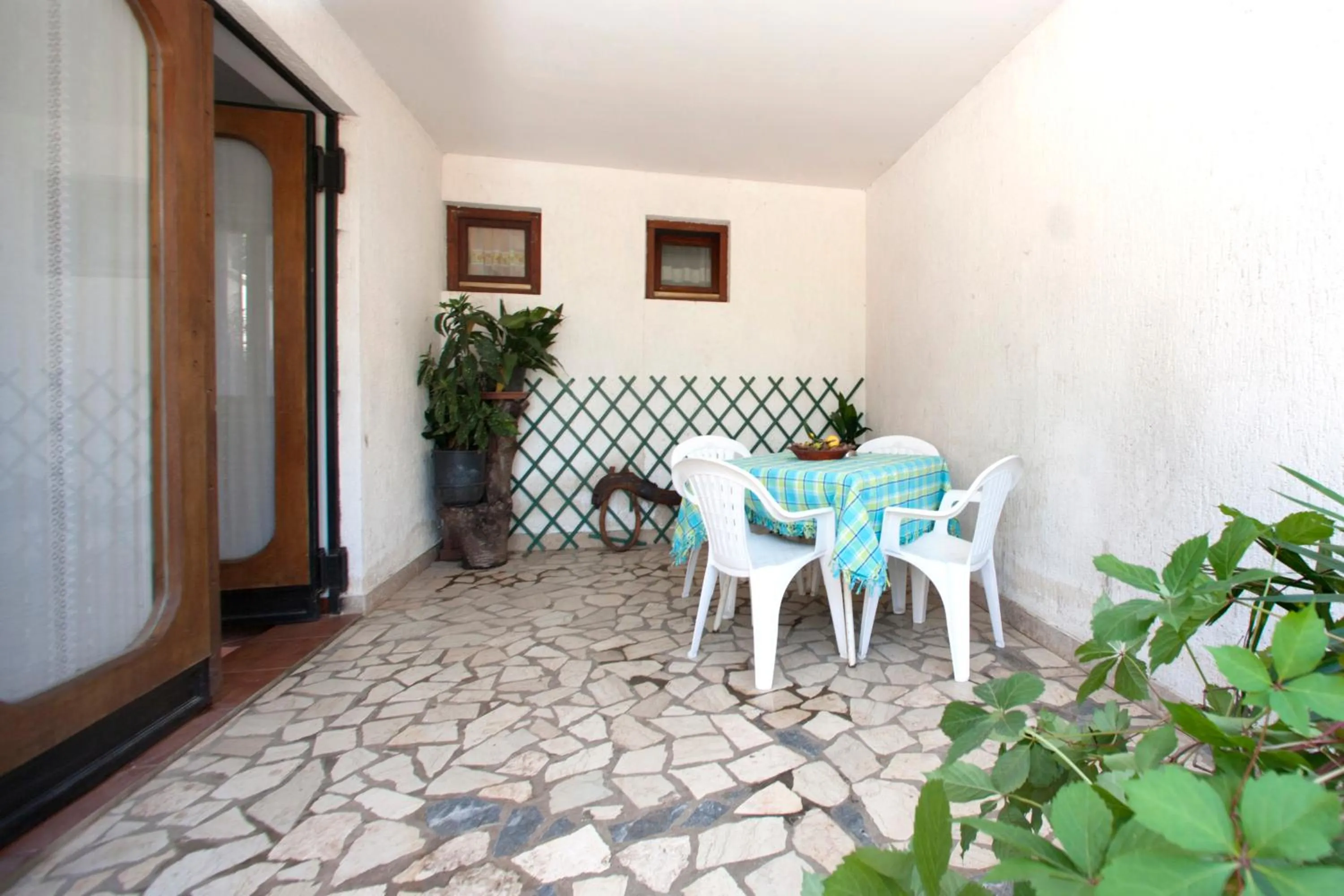 Balcony/Terrace in Apartments Mladenka