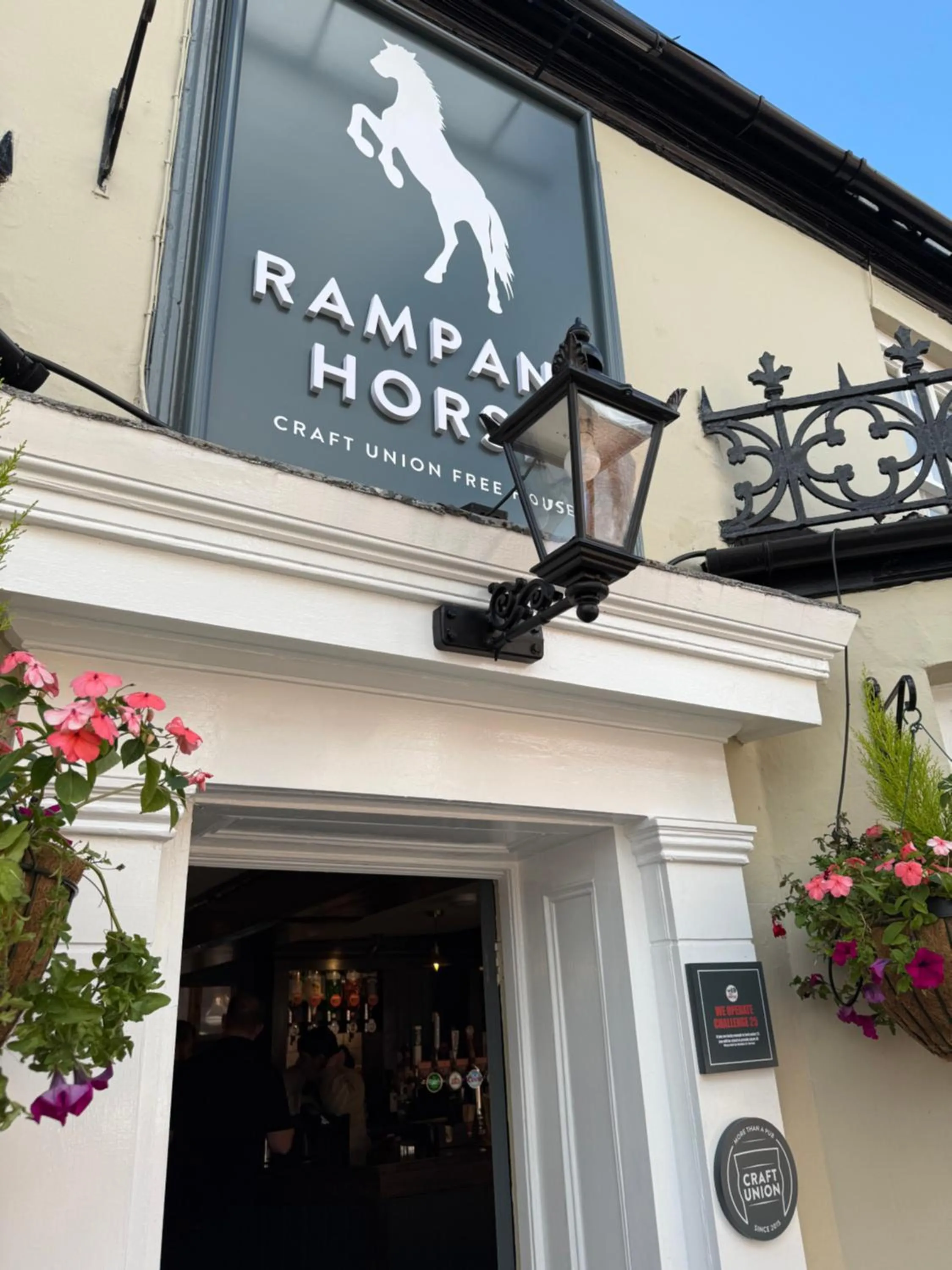 Property building in The Rampant Horse Public House