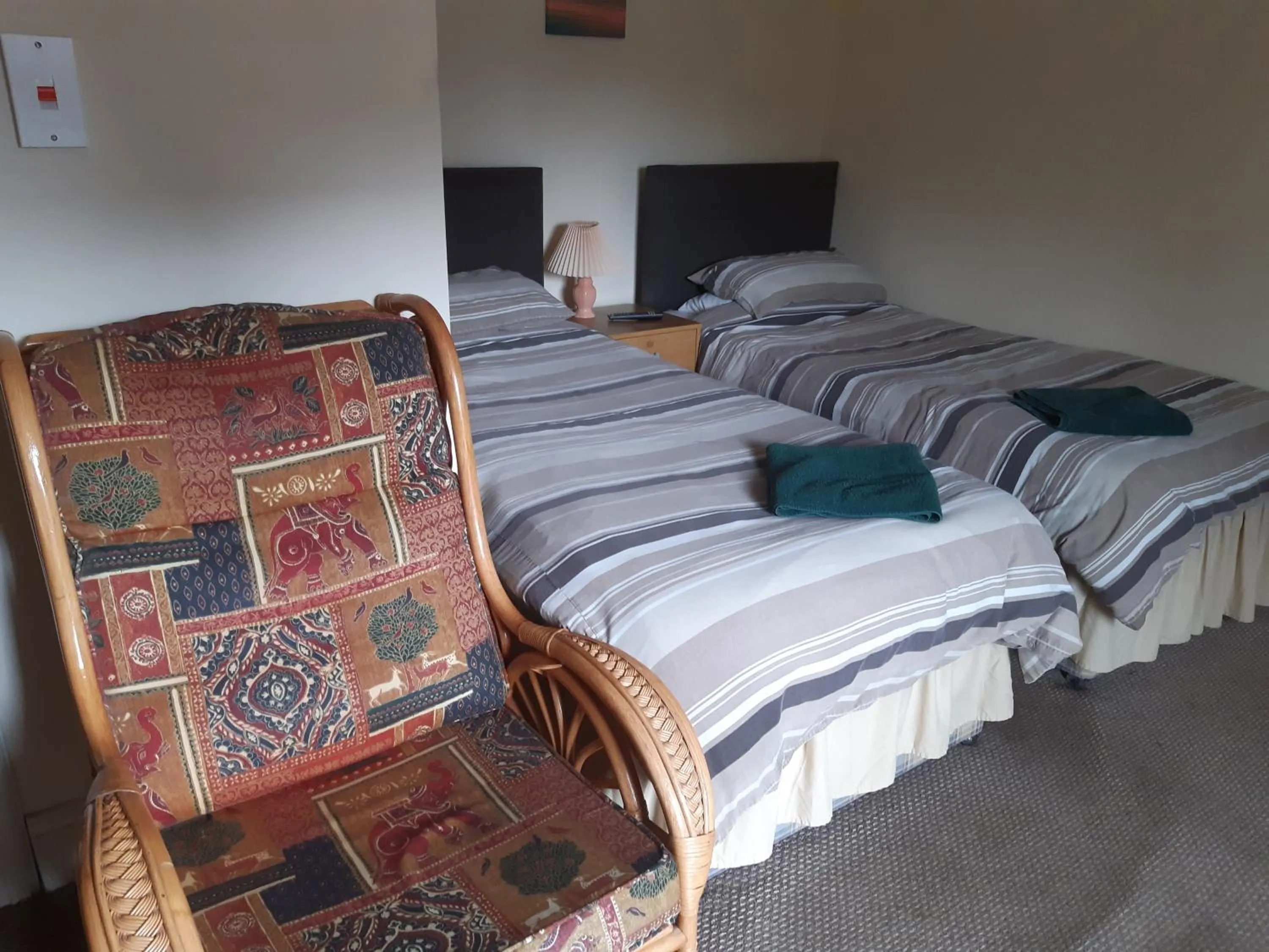 Bedroom in The Rampant Horse Public House