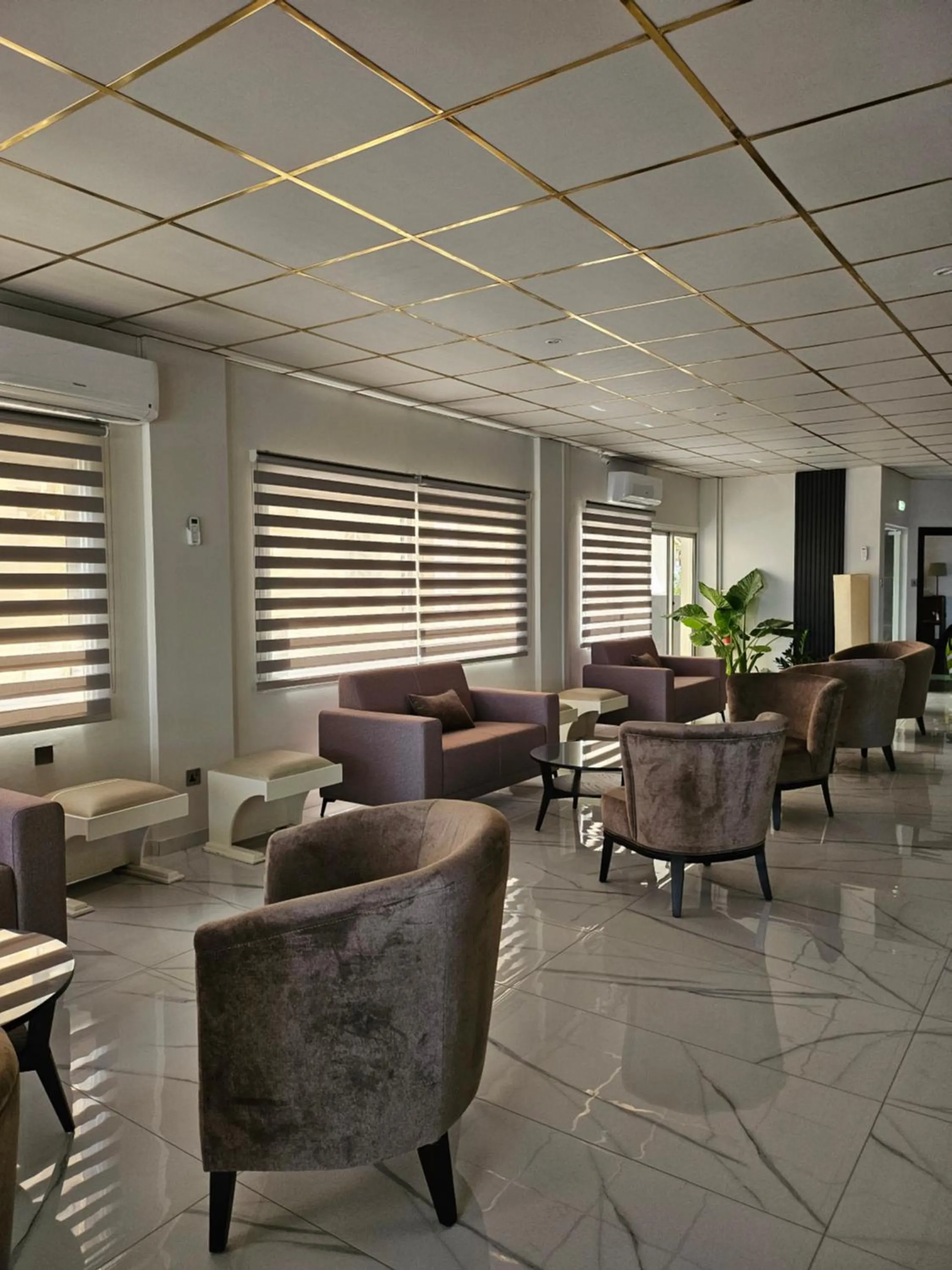 Lobby or reception in Polyxeni Hotel Apartments