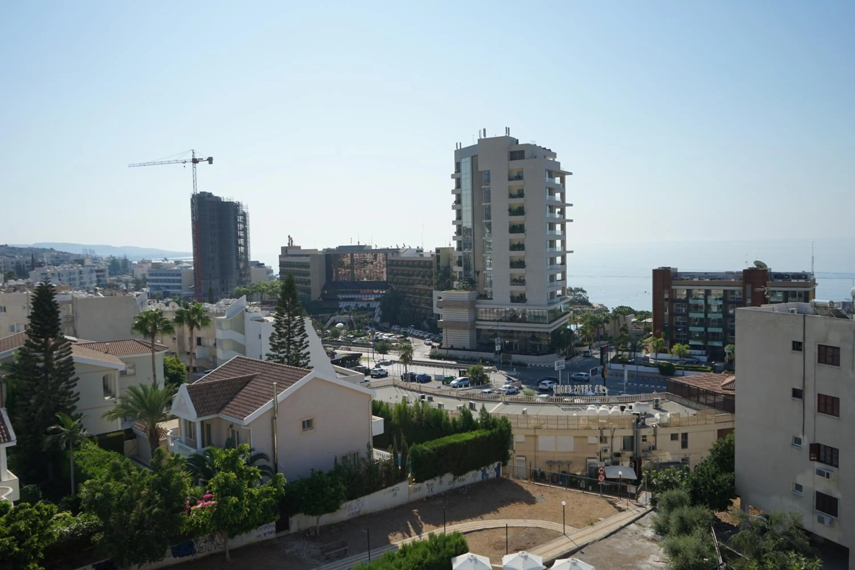 Street view in Polyxeni Hotel Apartments