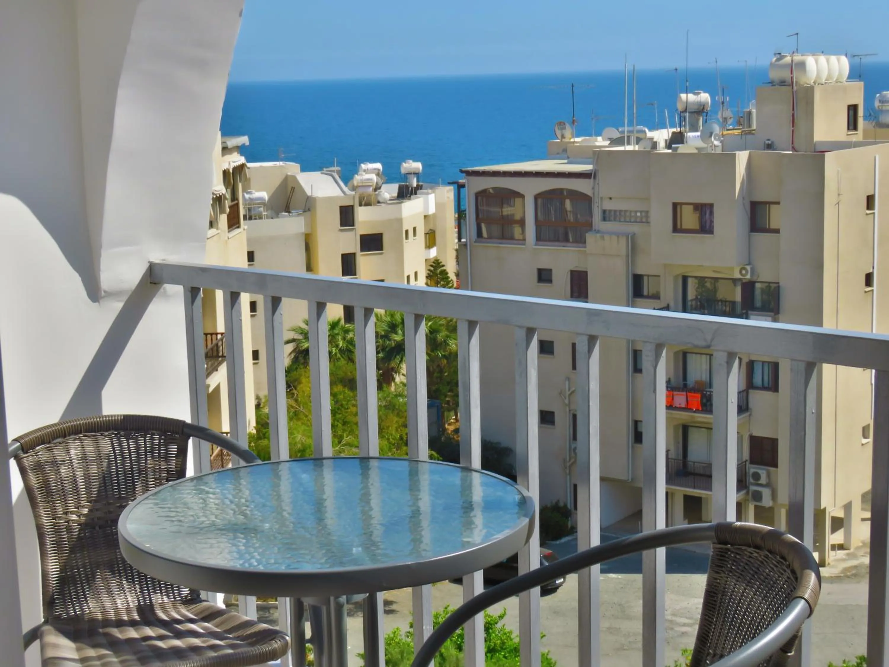 Balcony/Terrace in Polyxeni Hotel Apartments