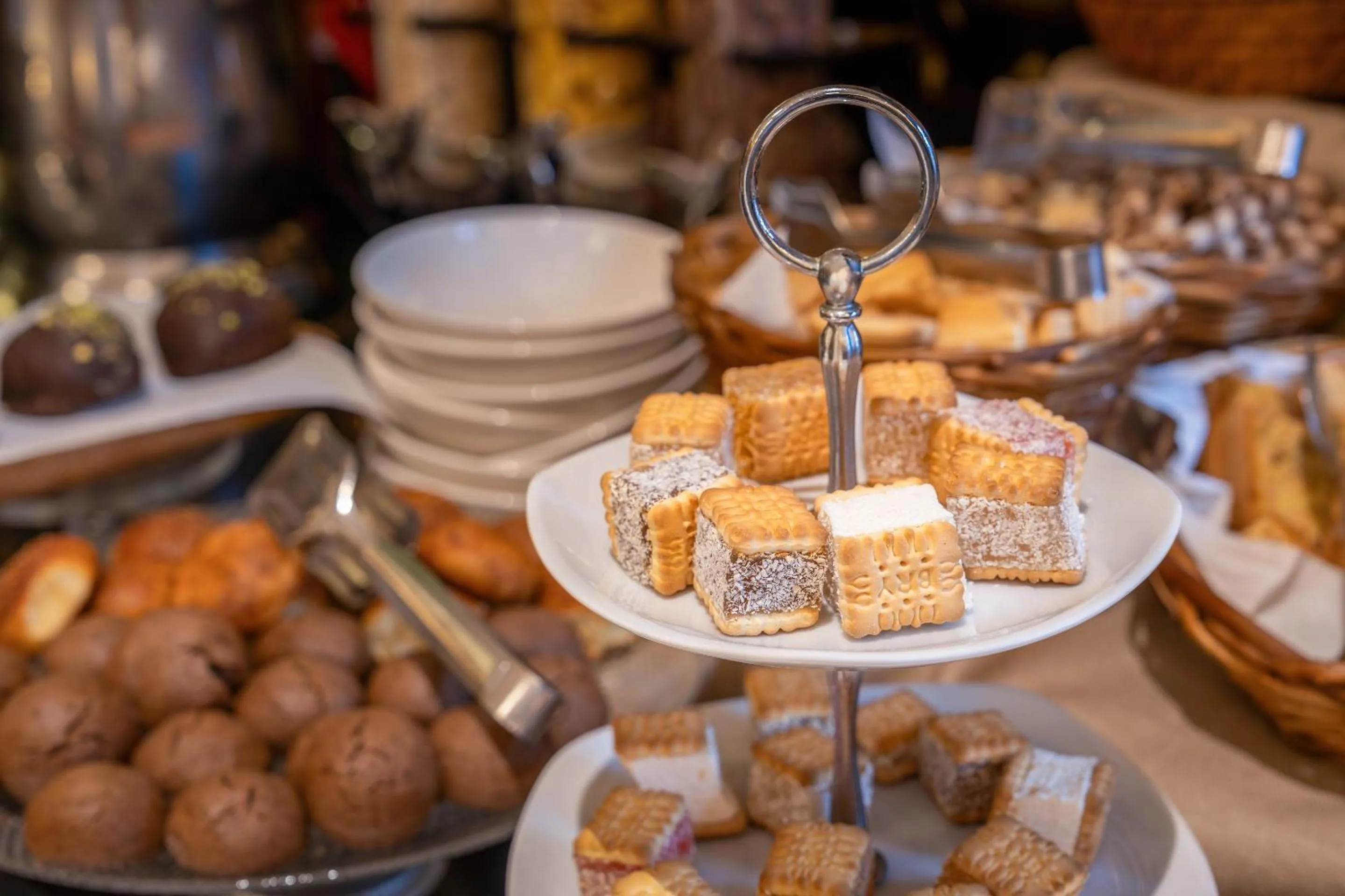 Buffet breakfast in Best Western Premier Hidden Hills Hotel