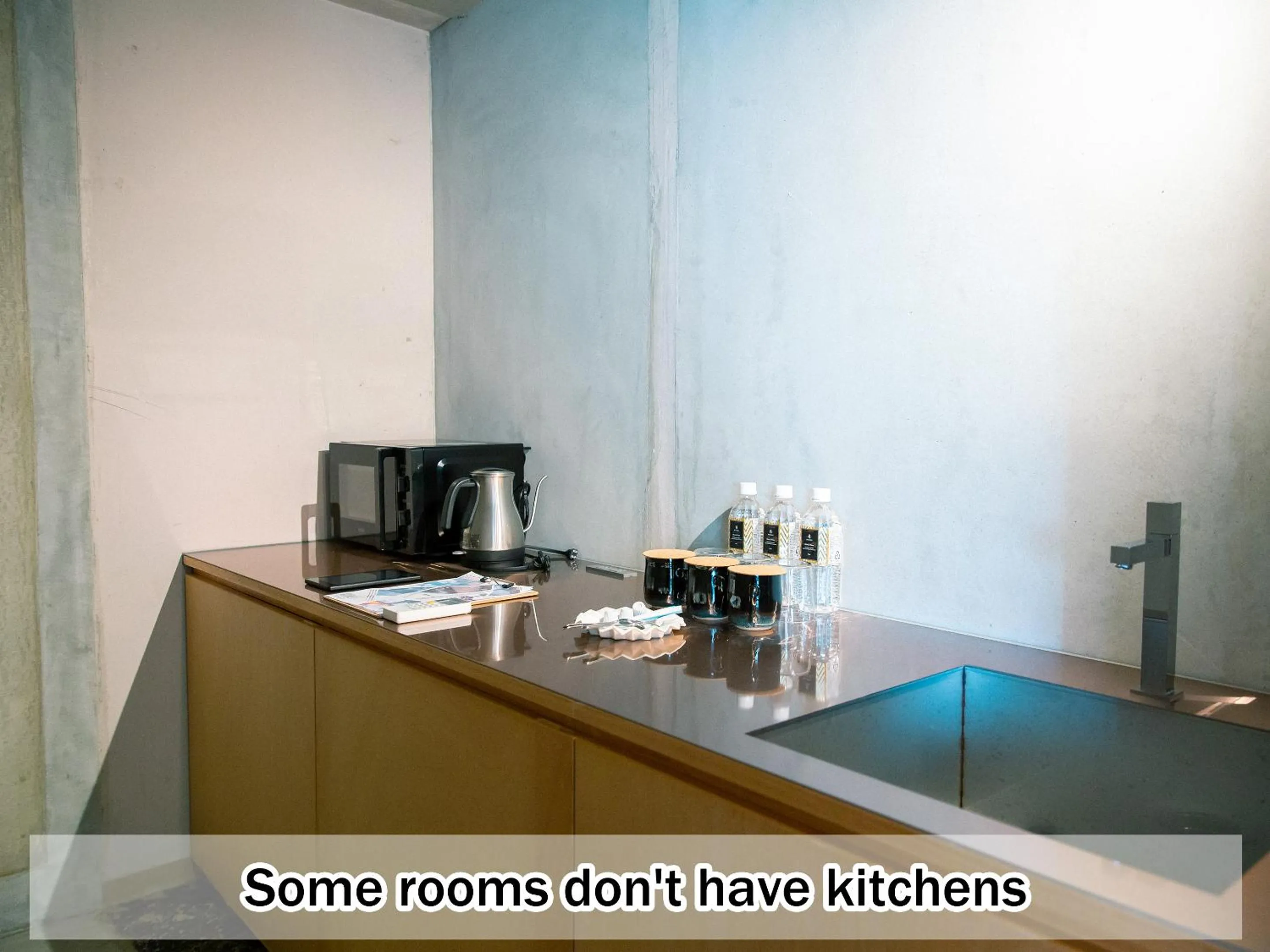 Kitchen or kitchenette in Kagan Hotel & Hostel