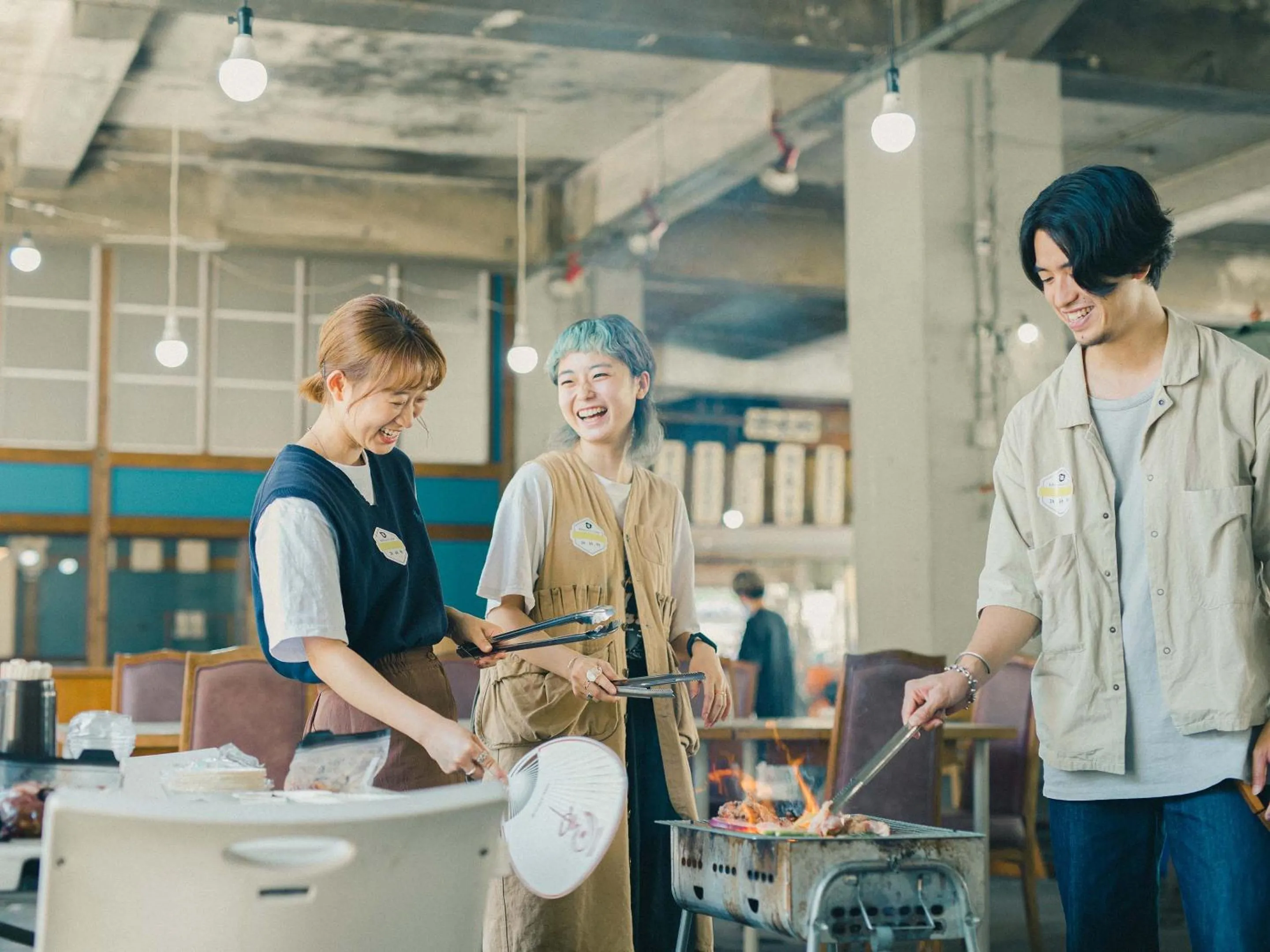 BBQ facilities in Kagan Hotel & Hostel