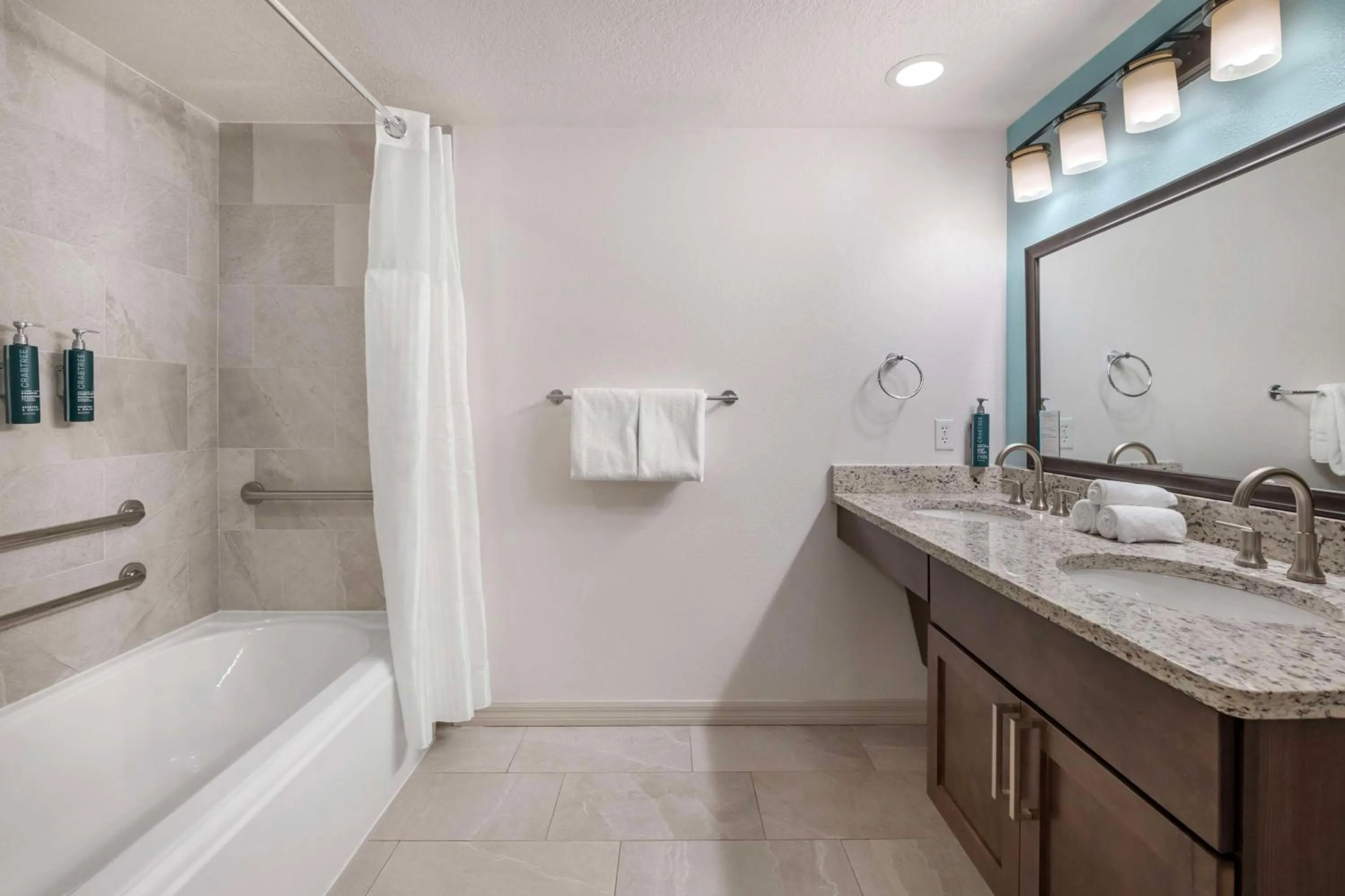 Bathroom in Hilton Vacation Club Aqua Sol Orlando West