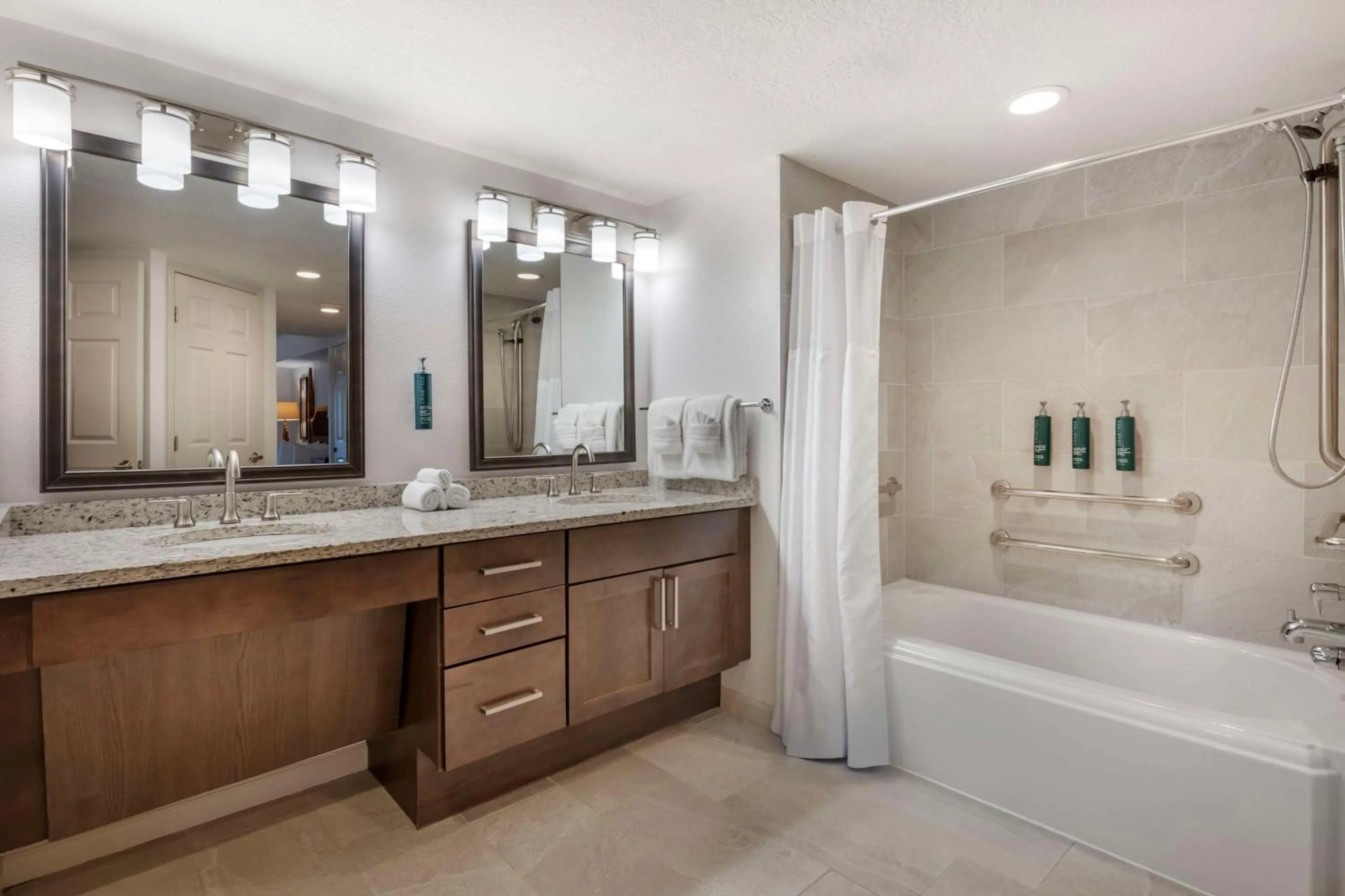 Bathroom in Hilton Vacation Club Aqua Sol Orlando West