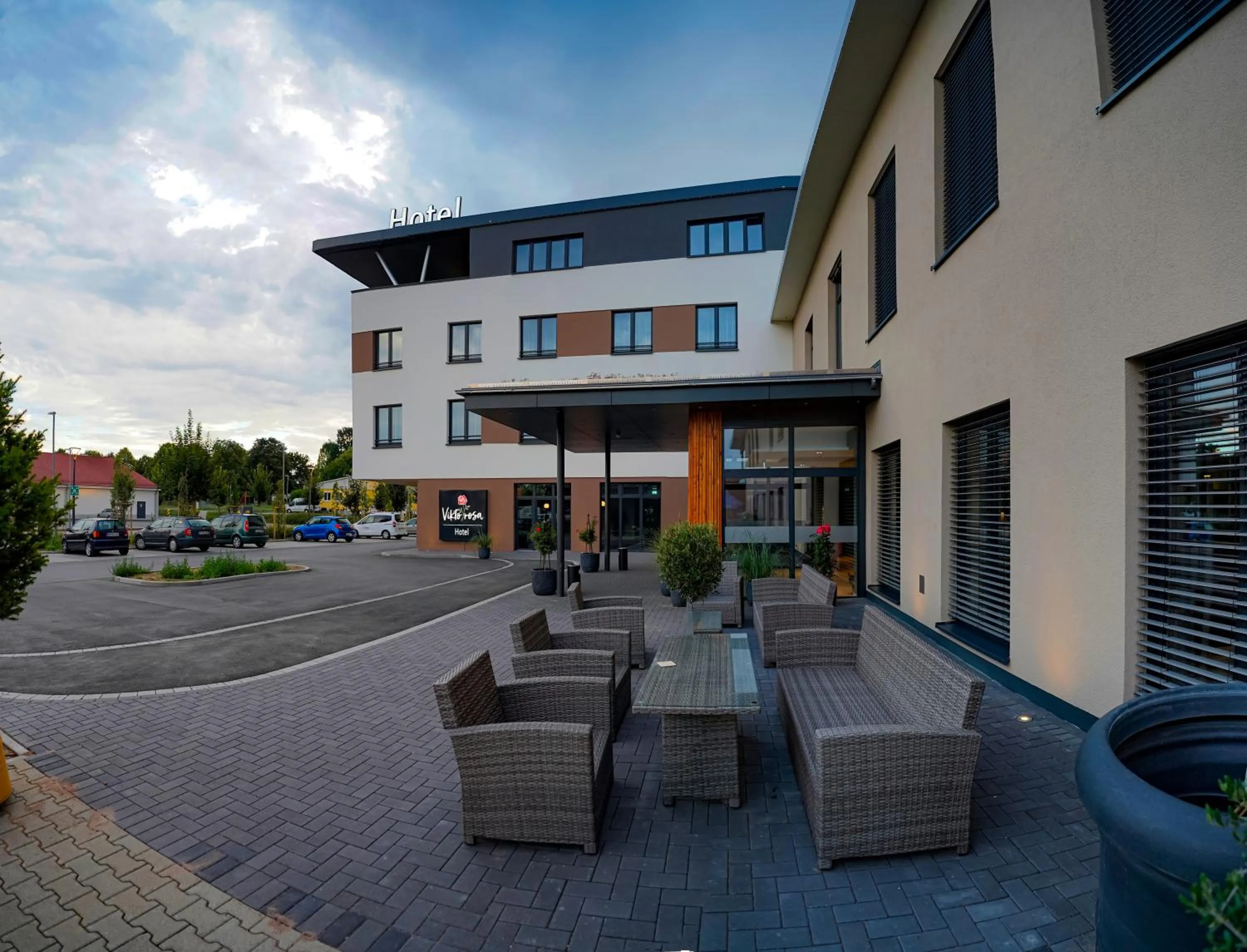 Facade/entrance in Hotel Viktorosa
