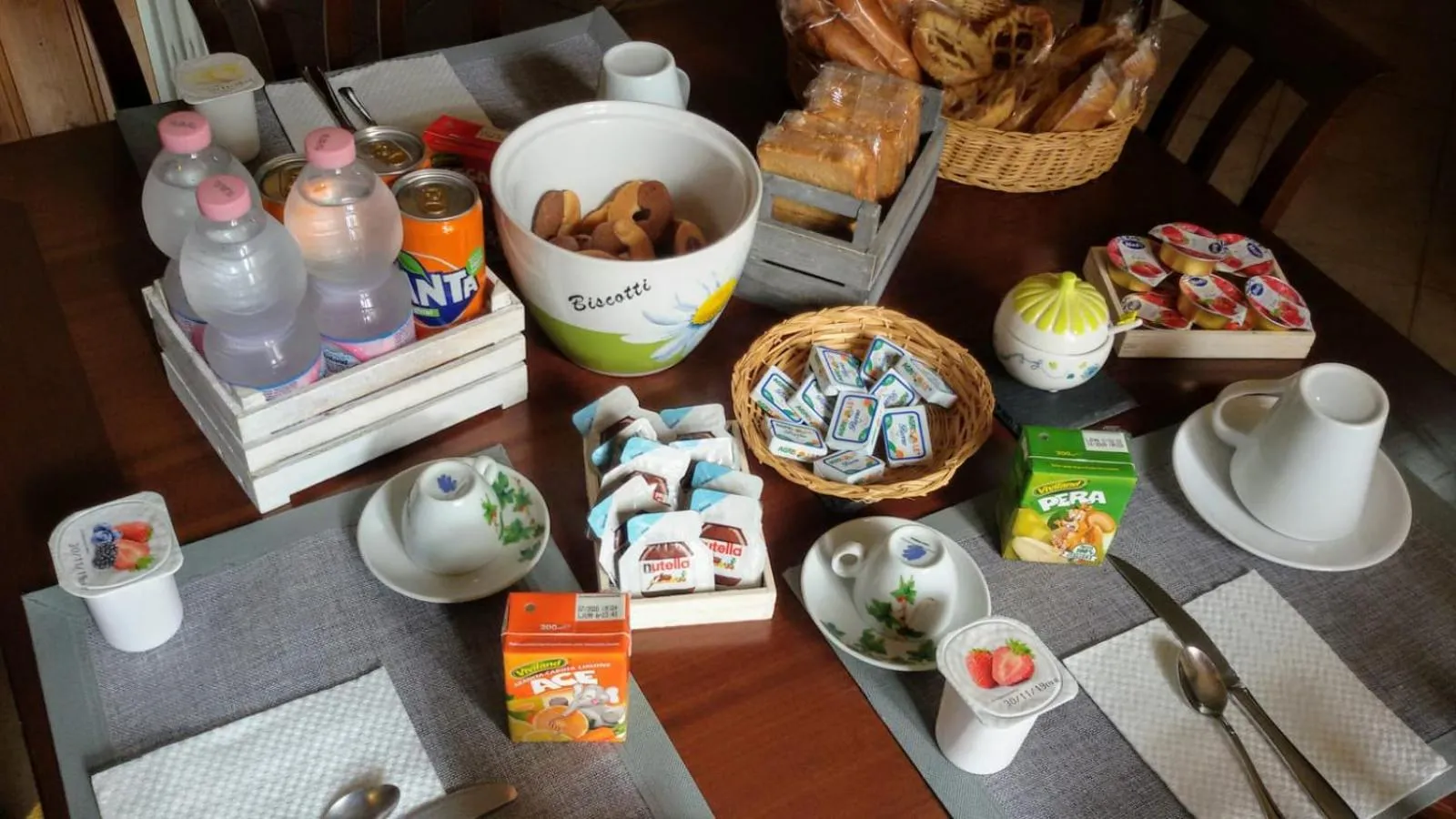 Breakfast in B&B Le Colonne