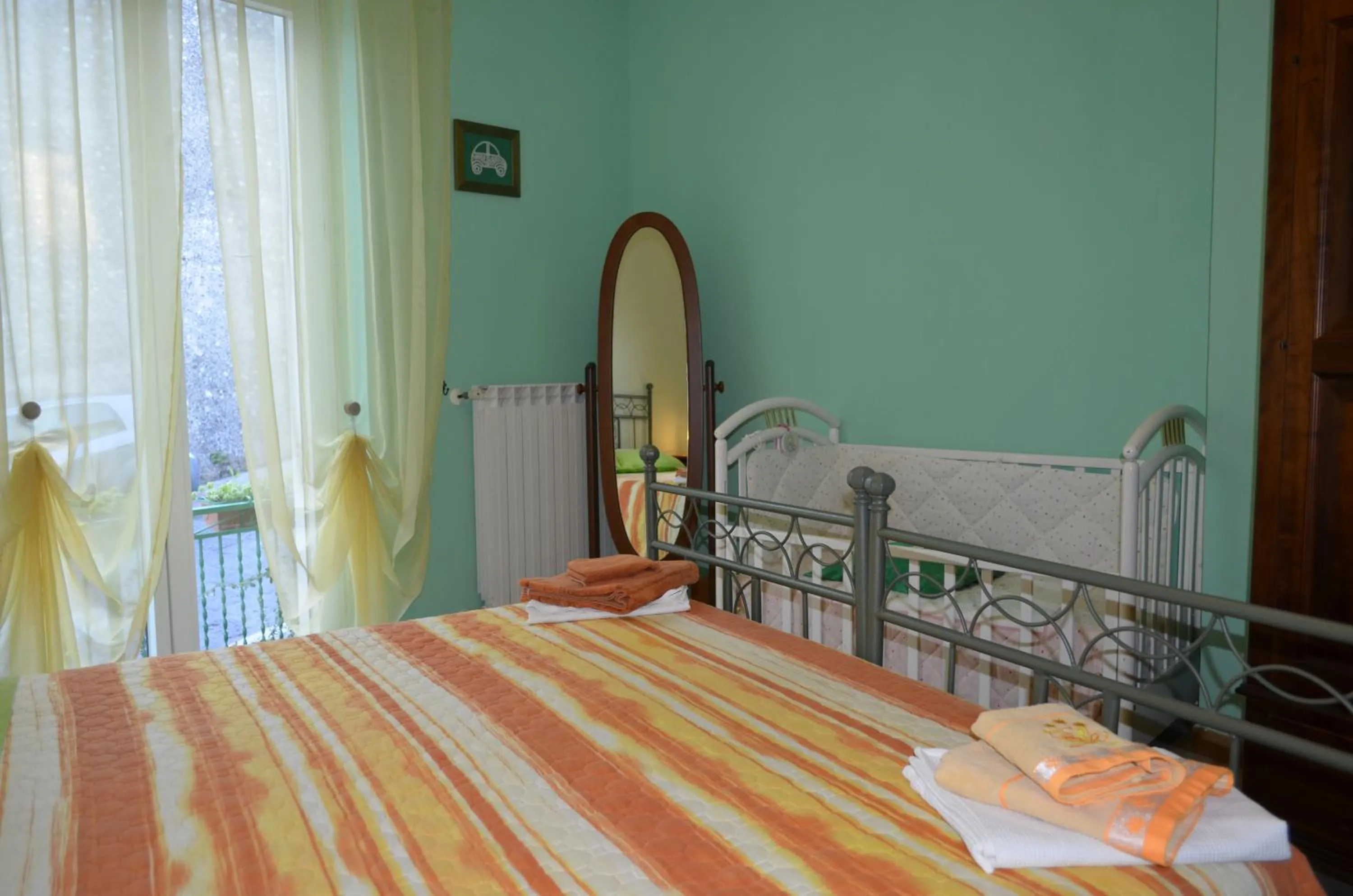 Bedroom, Bed in B&B Le Colonne