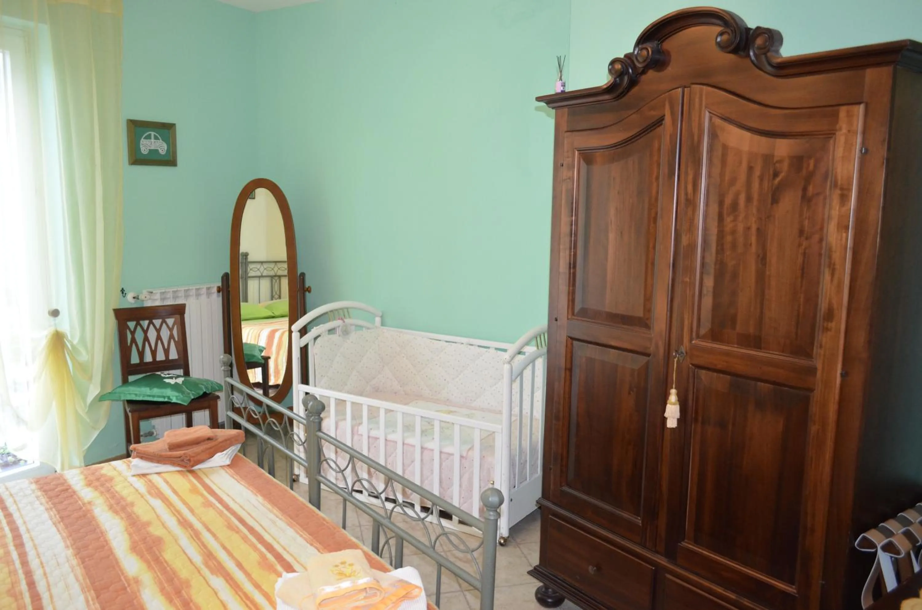 Bedroom, Bed in B&B Le Colonne