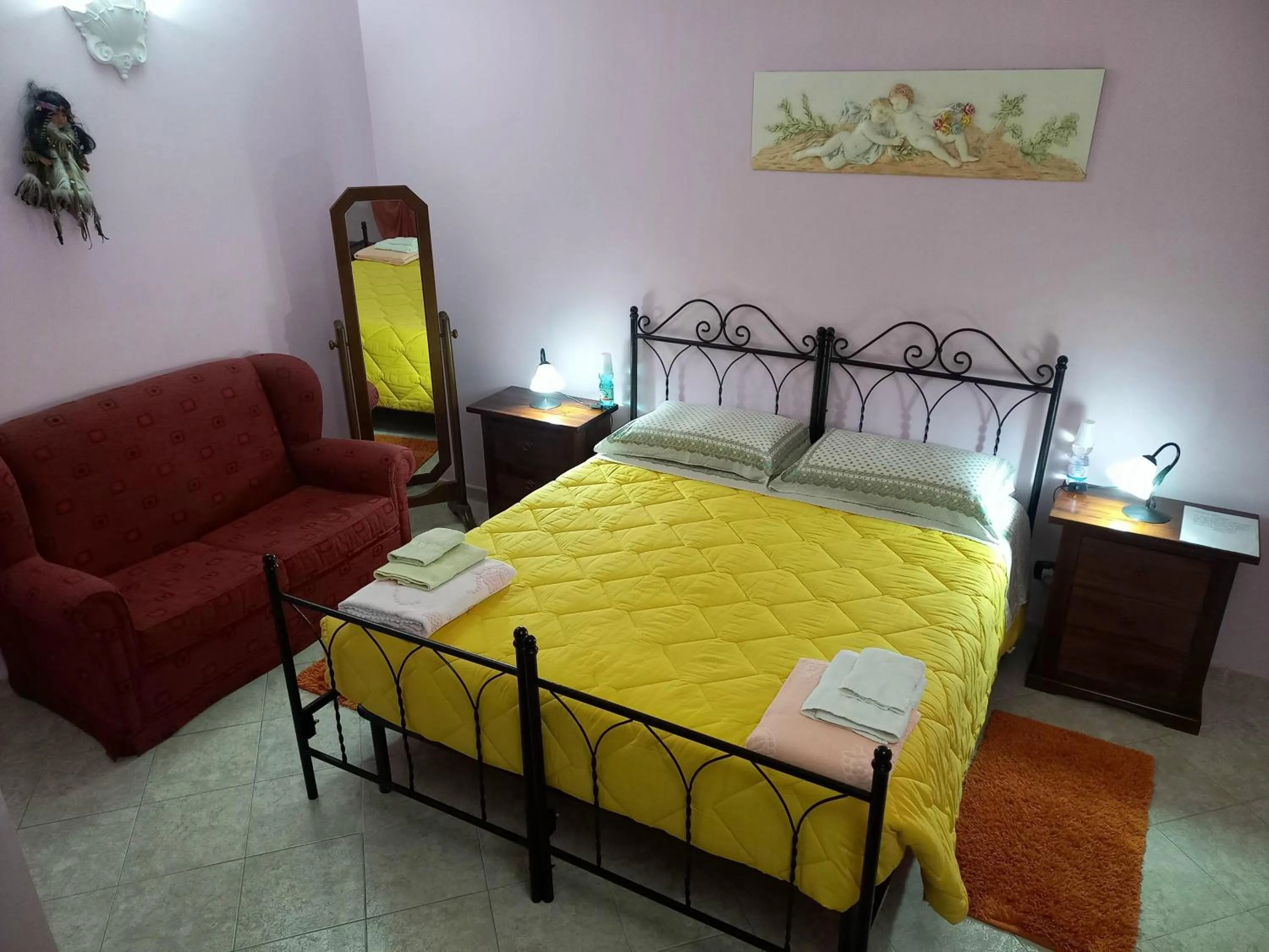 Photo of the whole room, Bed in B&B Le Colonne