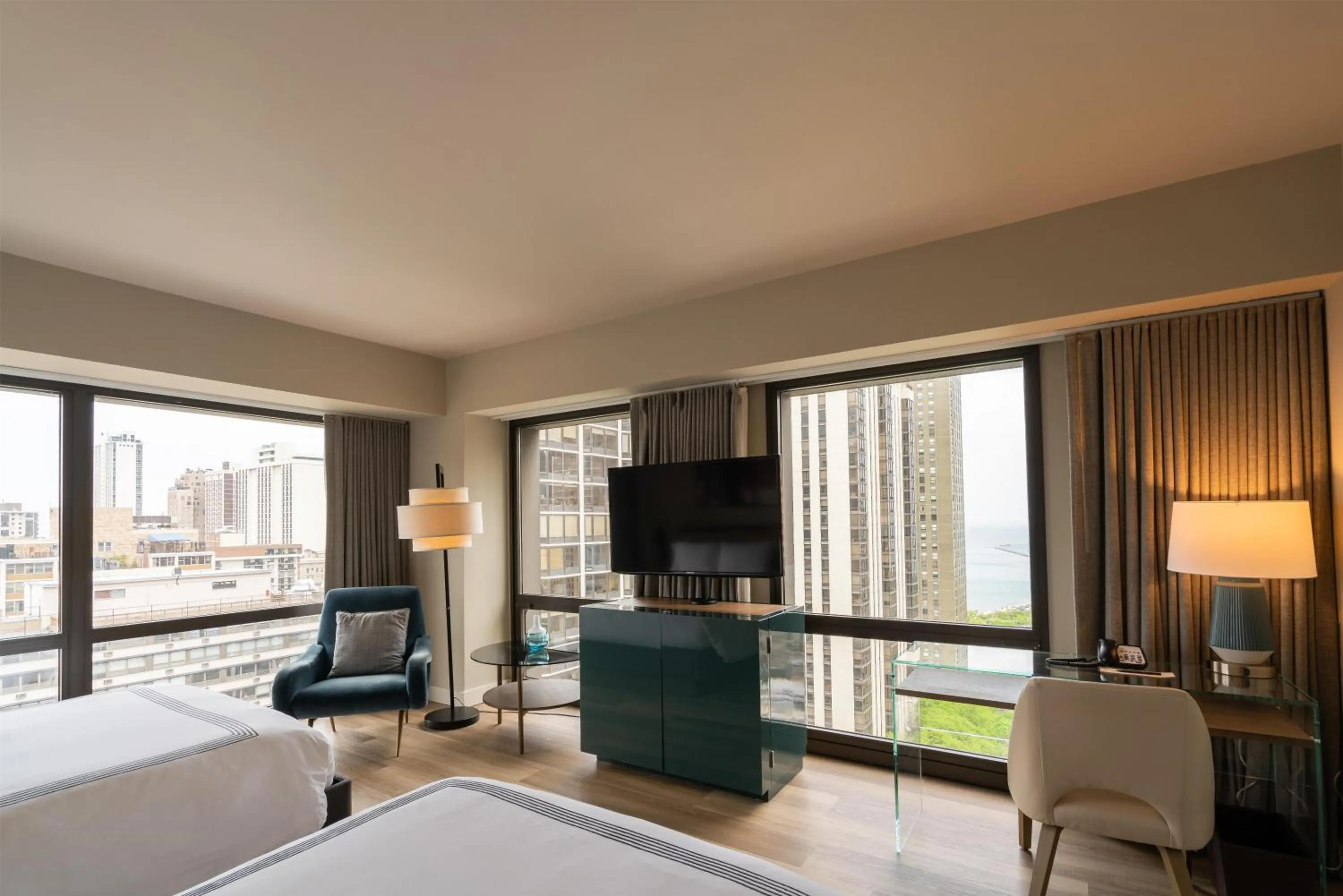 Bedroom, Bed in Thompson Chicago, by Hyatt