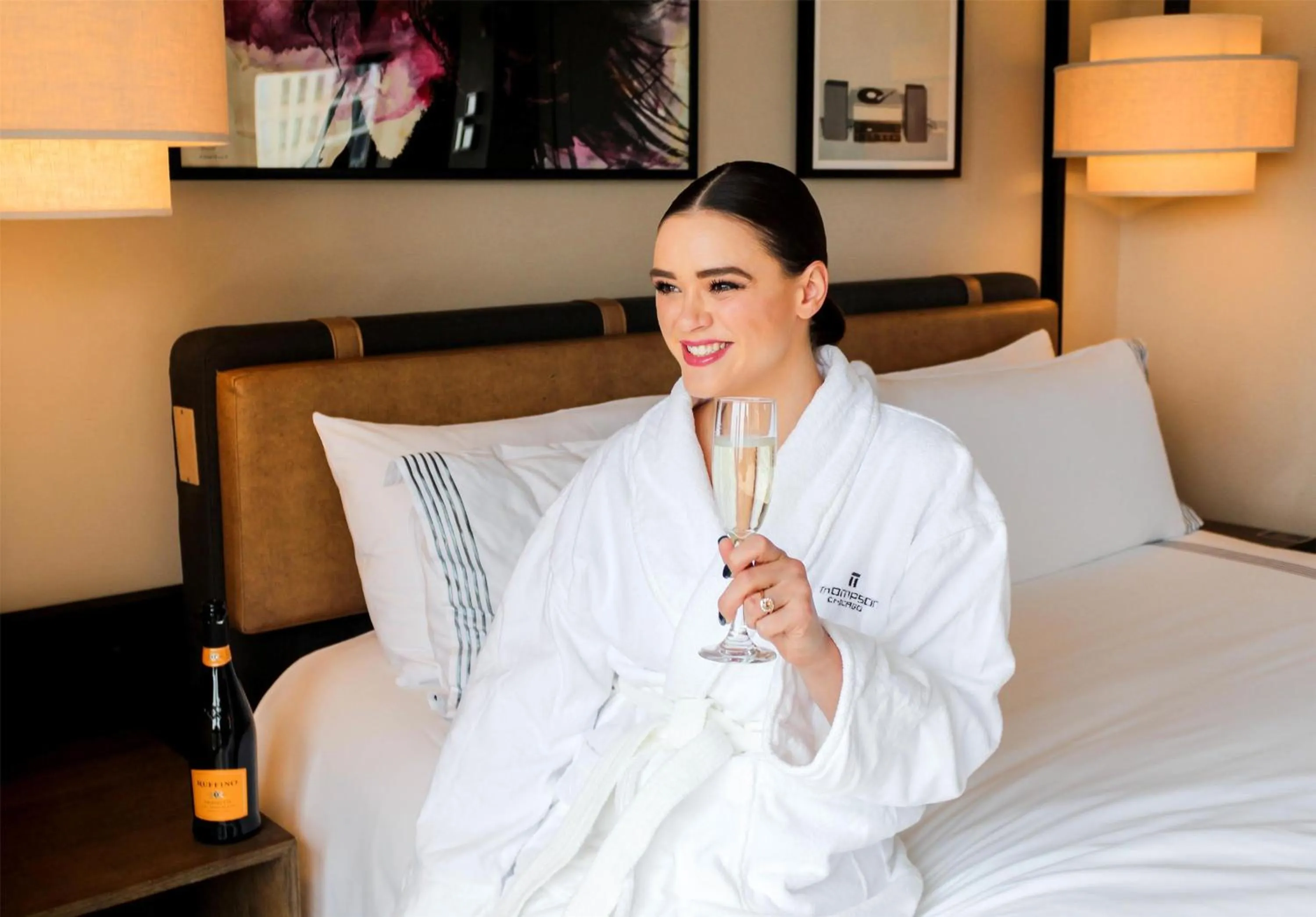 Bed in Thompson Chicago, by Hyatt