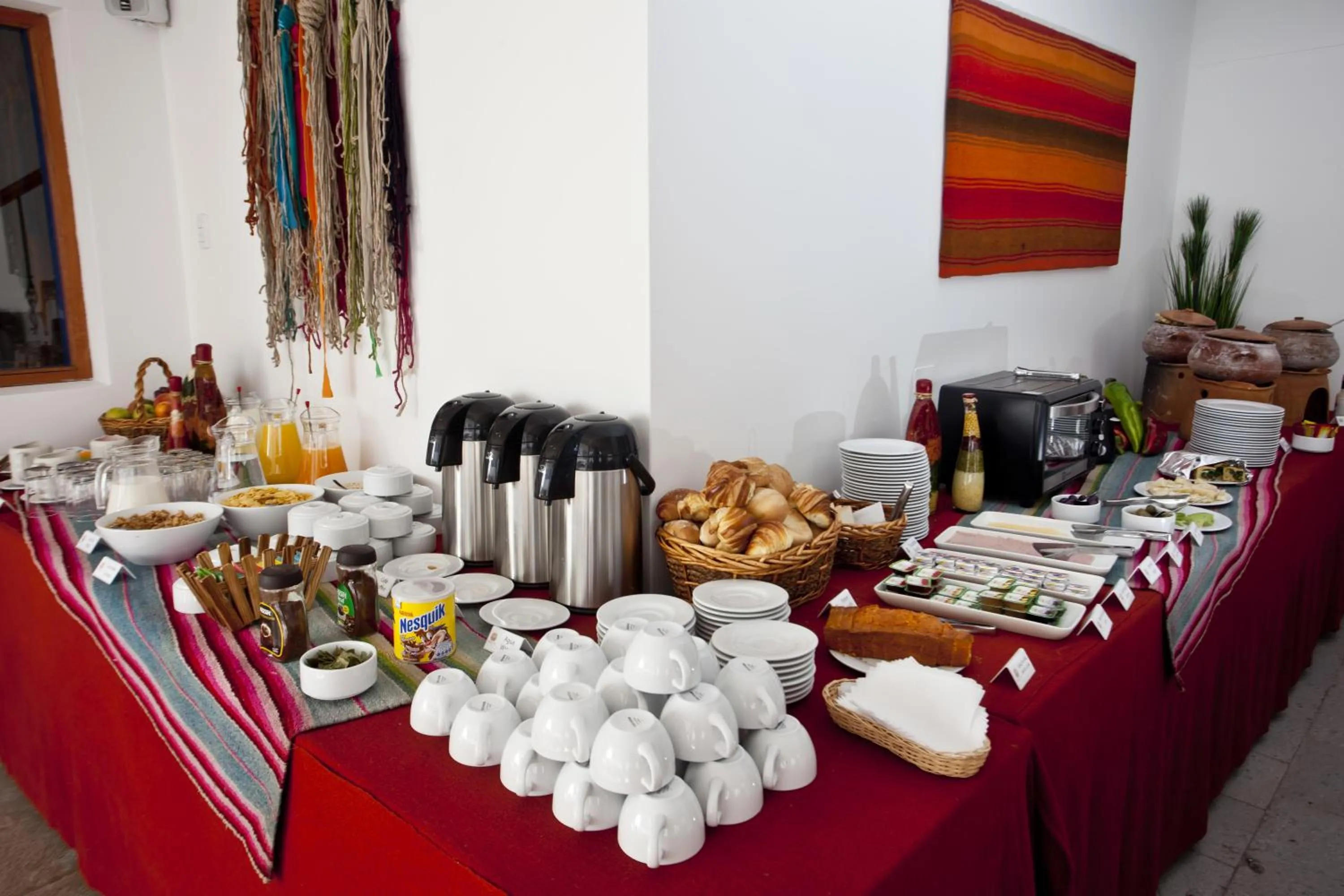 Buffet breakfast in Tierra Viva Cusco Centro