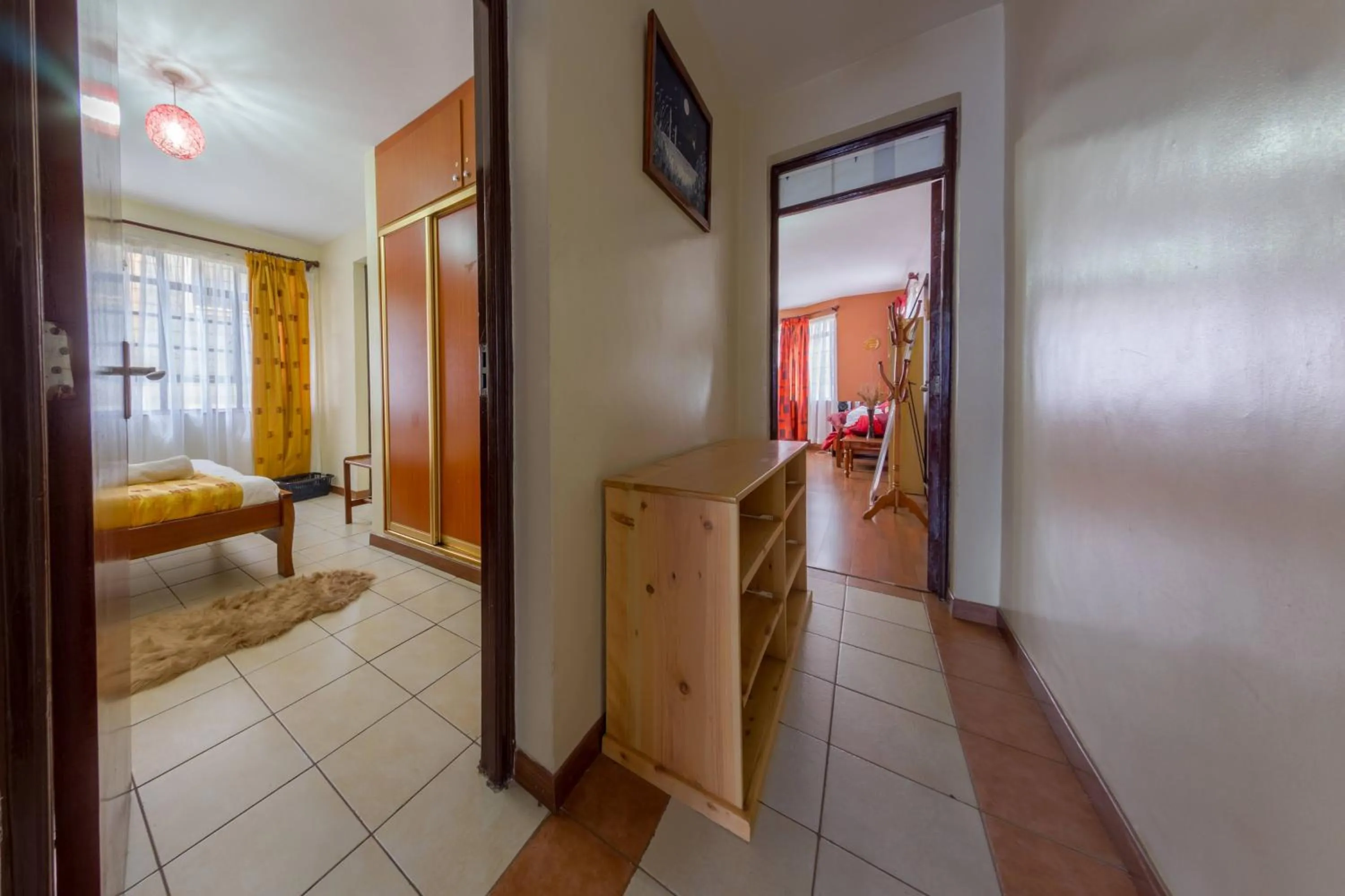 Bathroom, Bed in Takdiri Homes