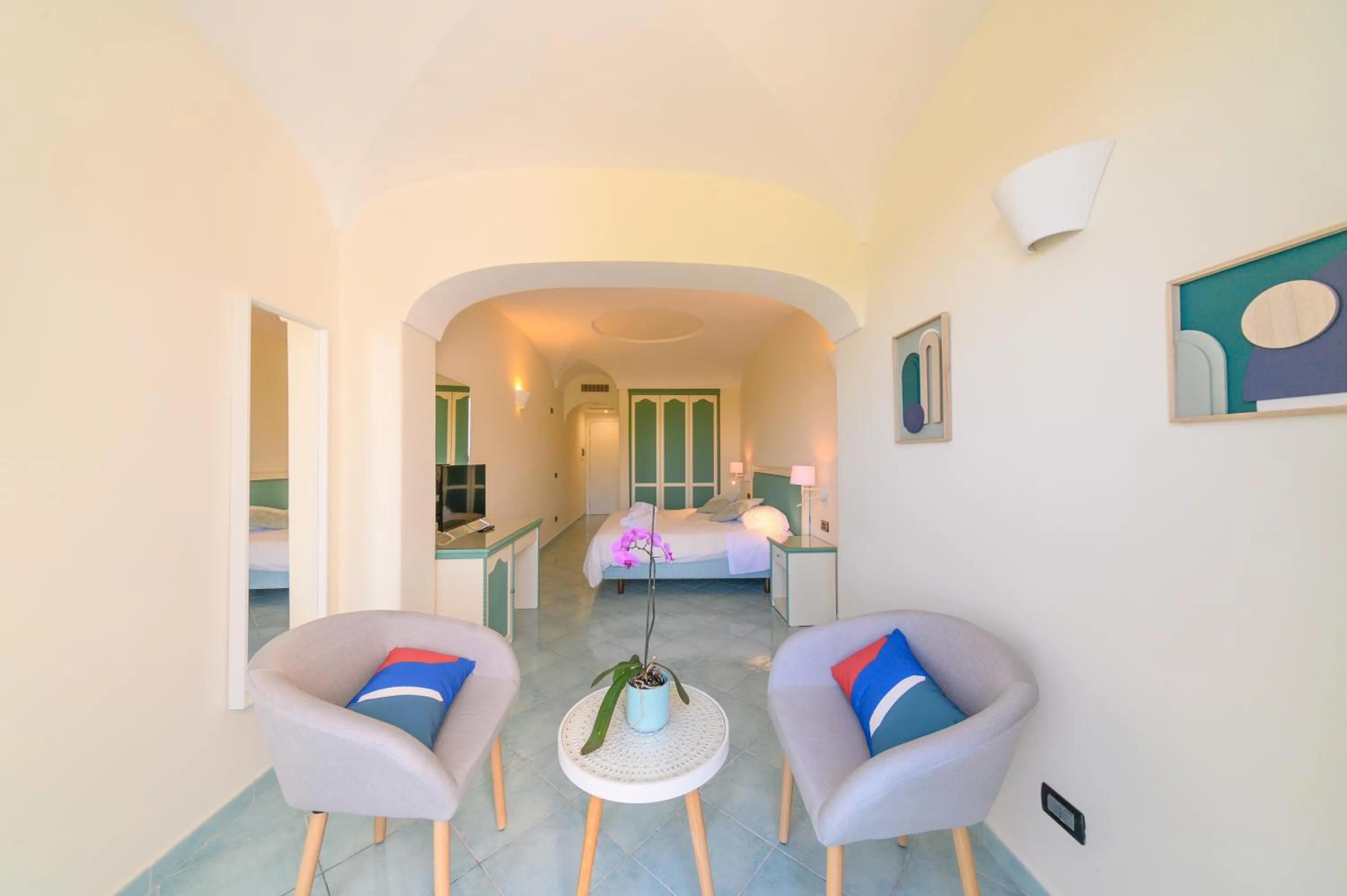 Bedroom in Sorgeto Garden