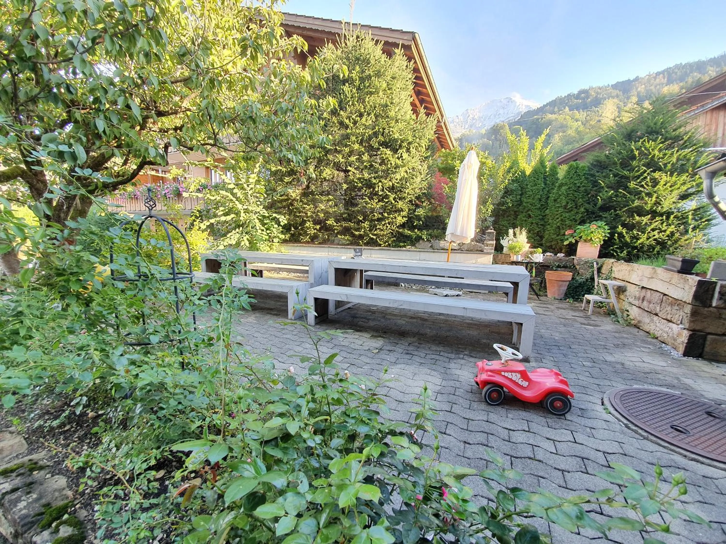 Garden in Hotel Rosengärtli