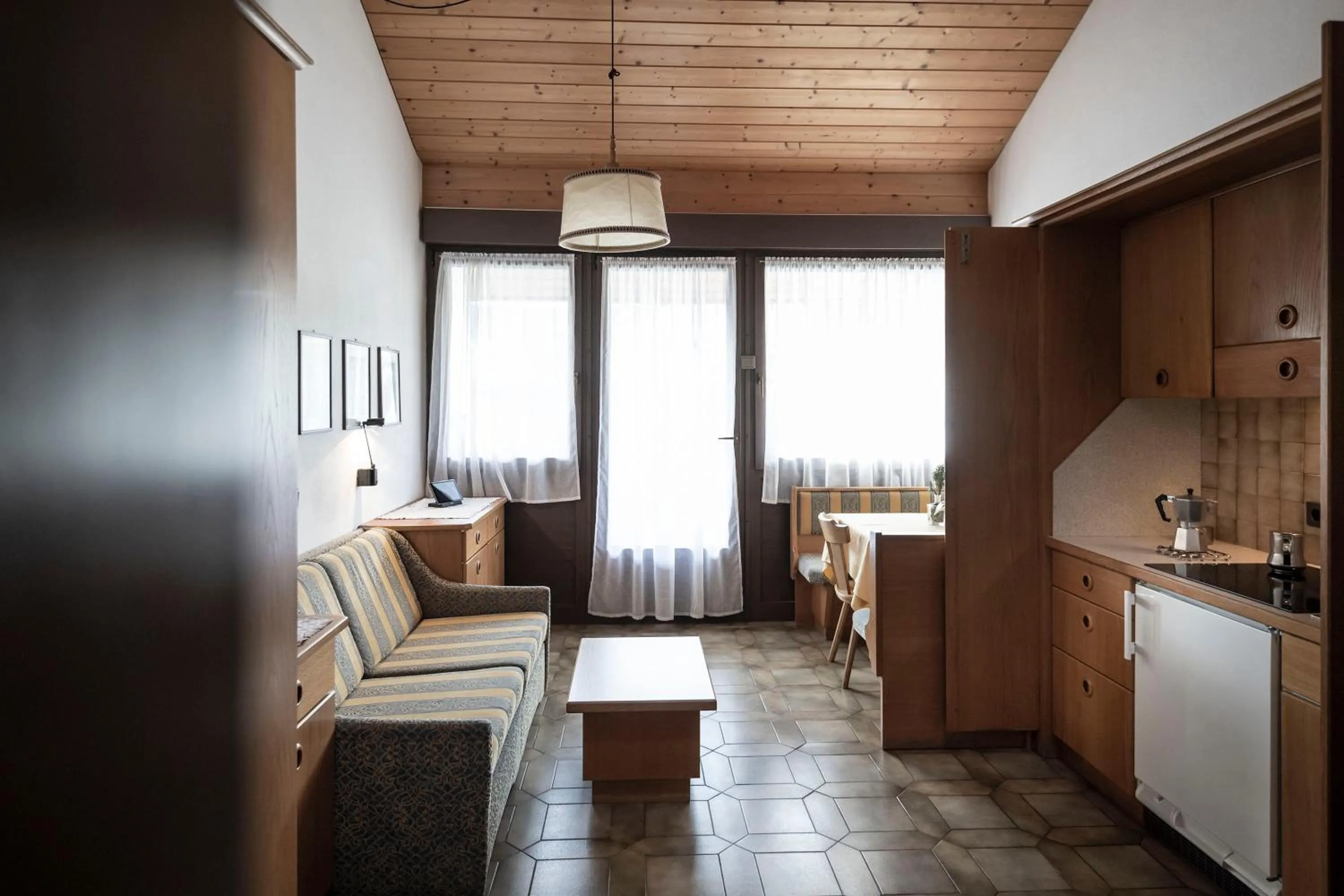 Living room in Post Residence