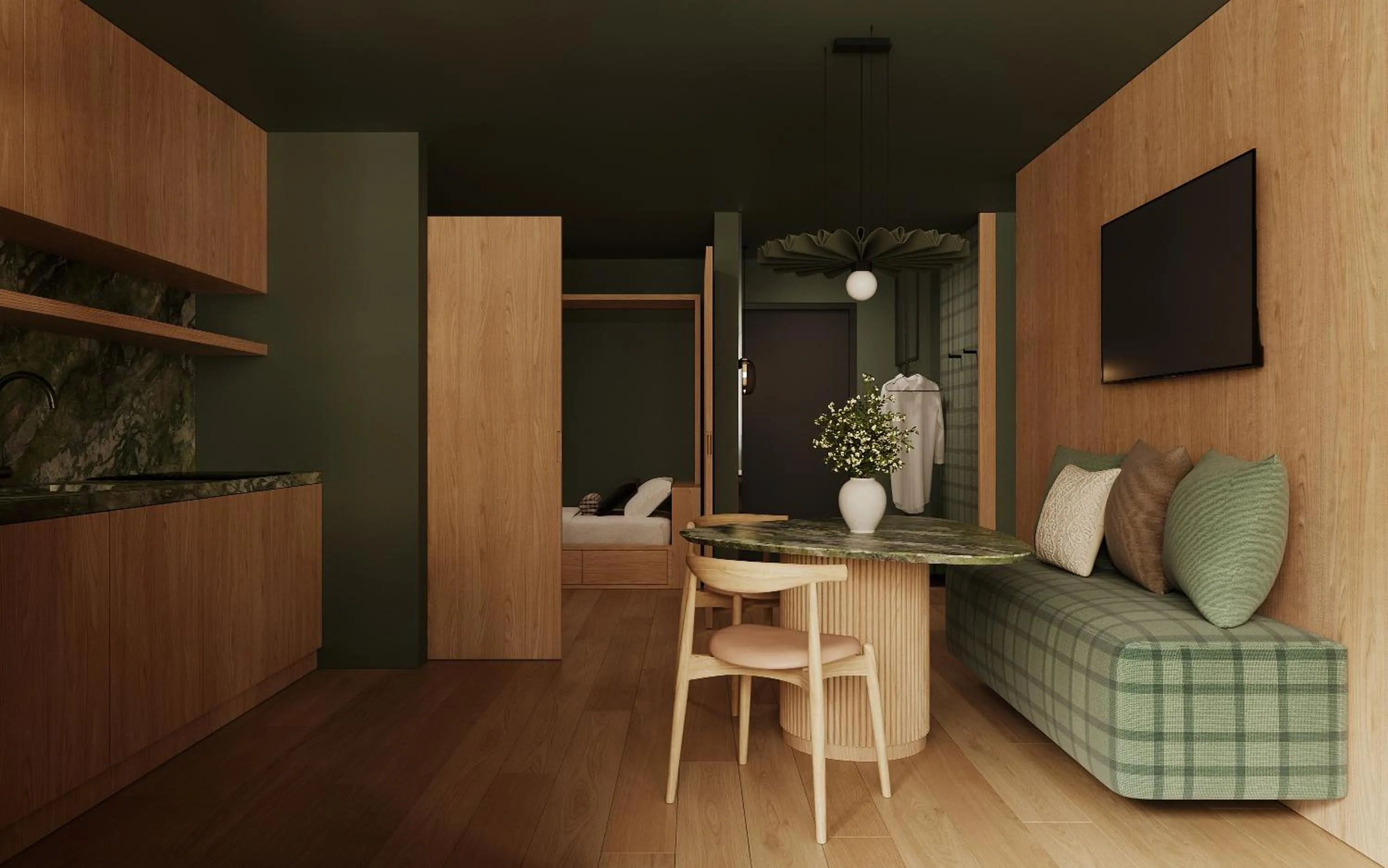 Living room in Post Residence - Home of Memories - Dolomites