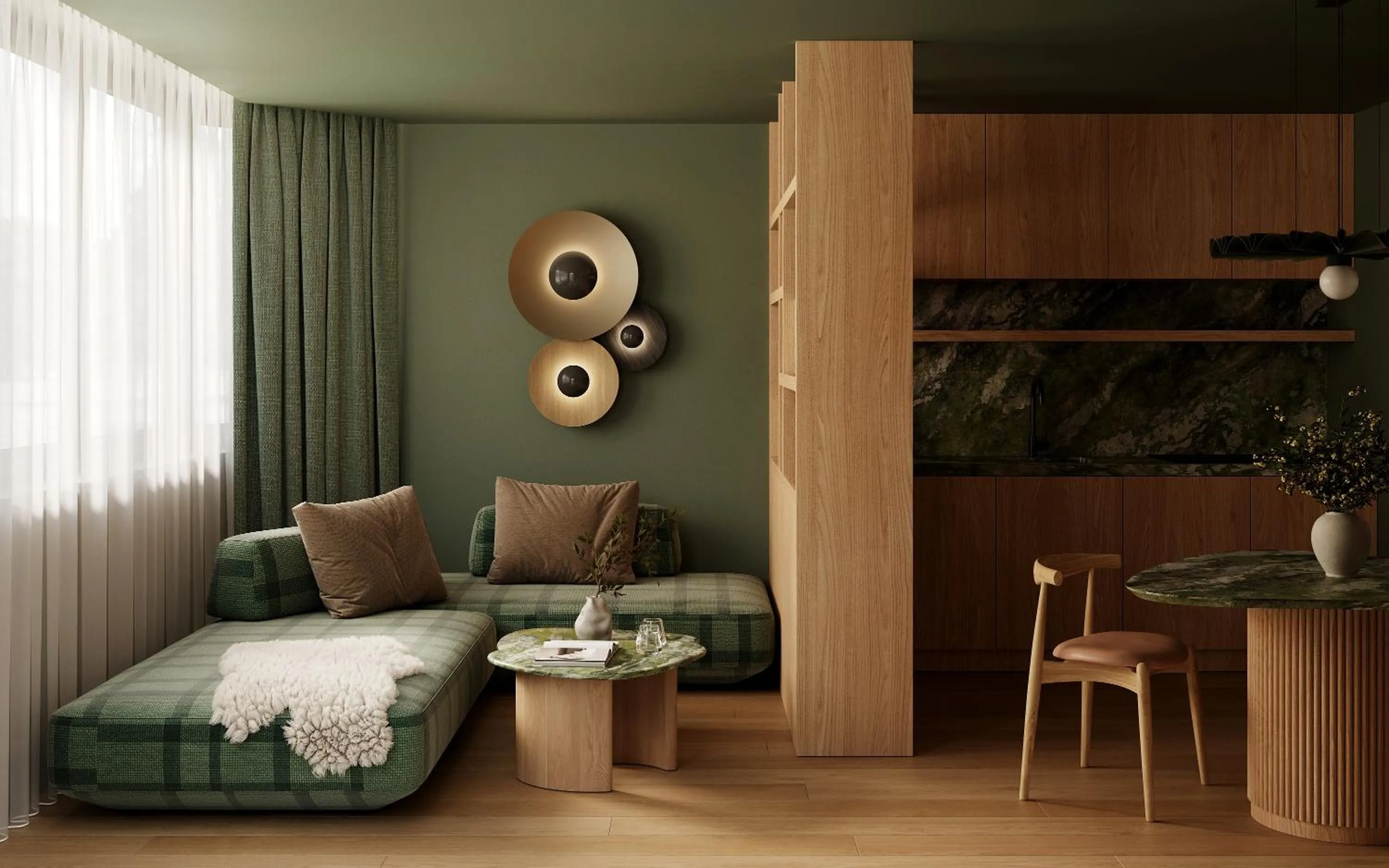 Seating area in Post Residence - Home of Memories - Dolomites