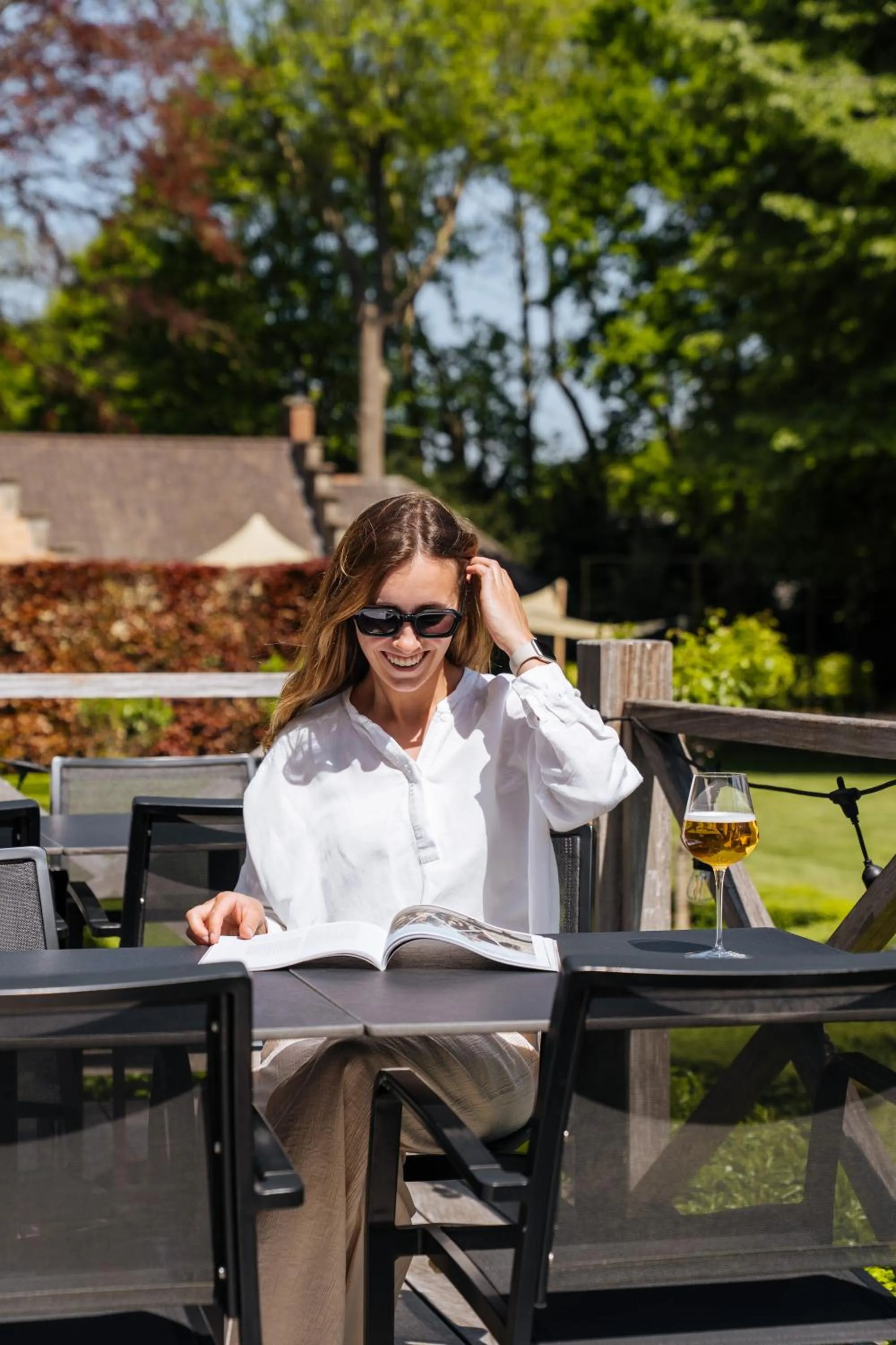 Balcony/Terrace in Boutique Hotel Ter Wallen