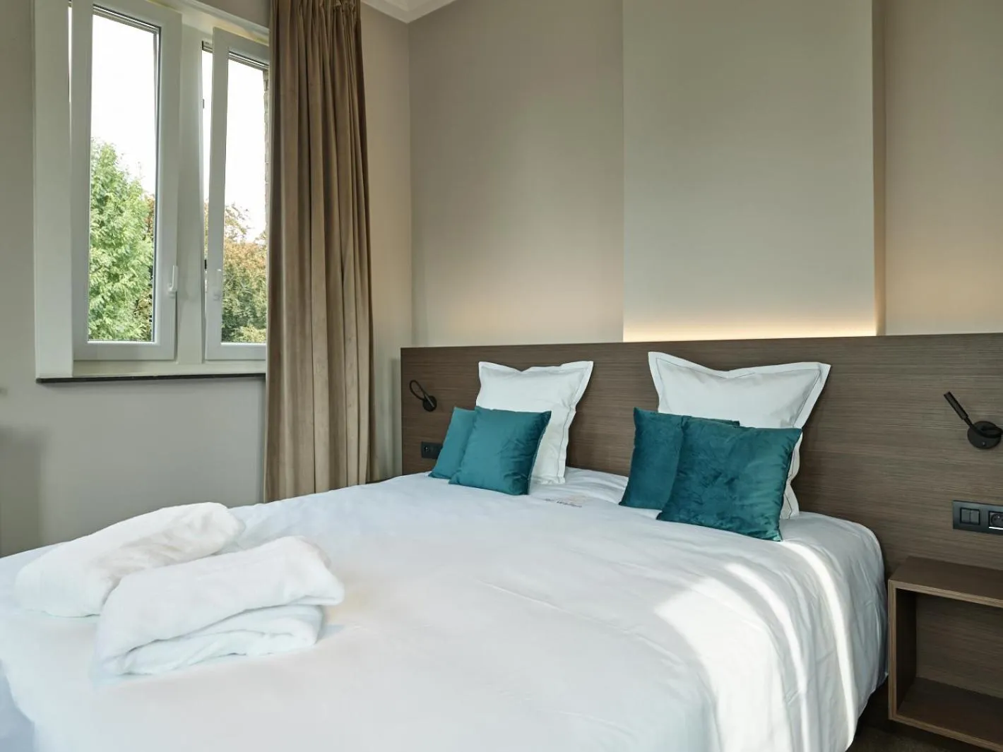 Photo of the whole room, Bed in Boutique Hotel Ter Wallen