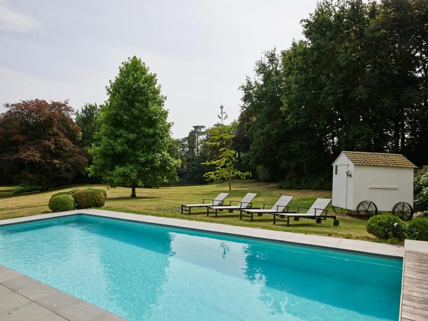 Garden in Boutique Hotel Ter Wallen