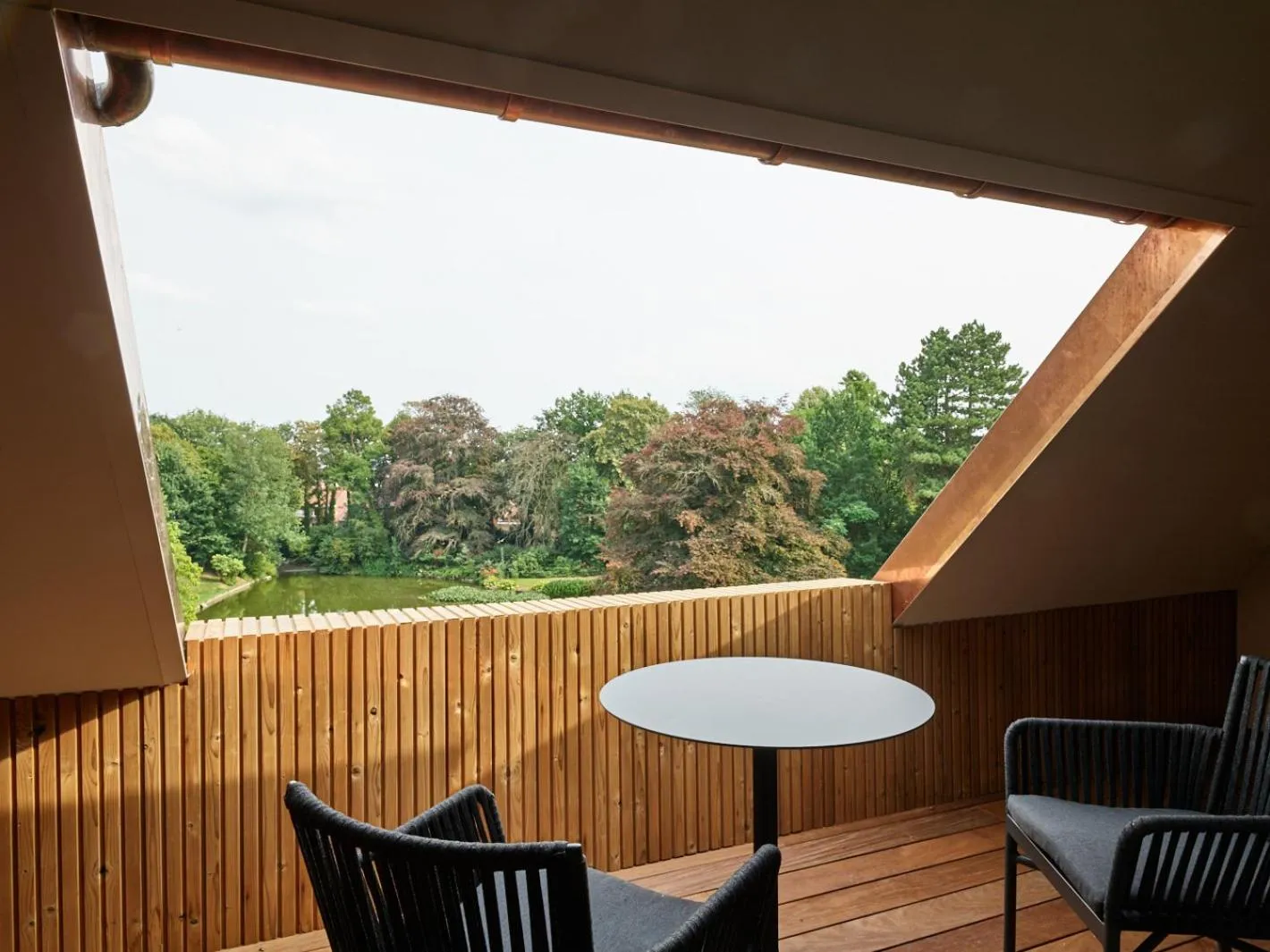 Balcony/Terrace in Boutique Hotel Ter Wallen