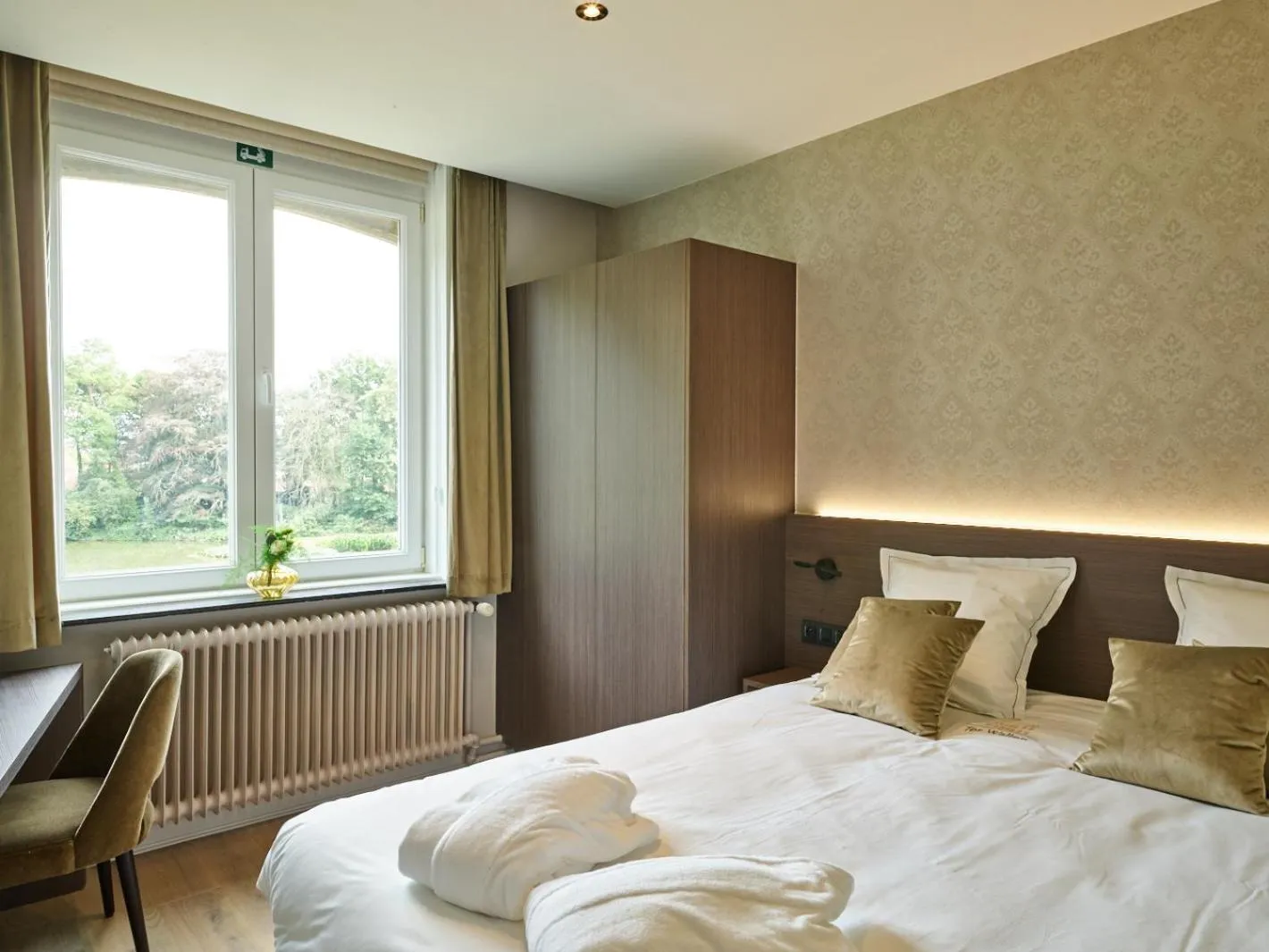 Bed in Boutique Hotel Ter Wallen