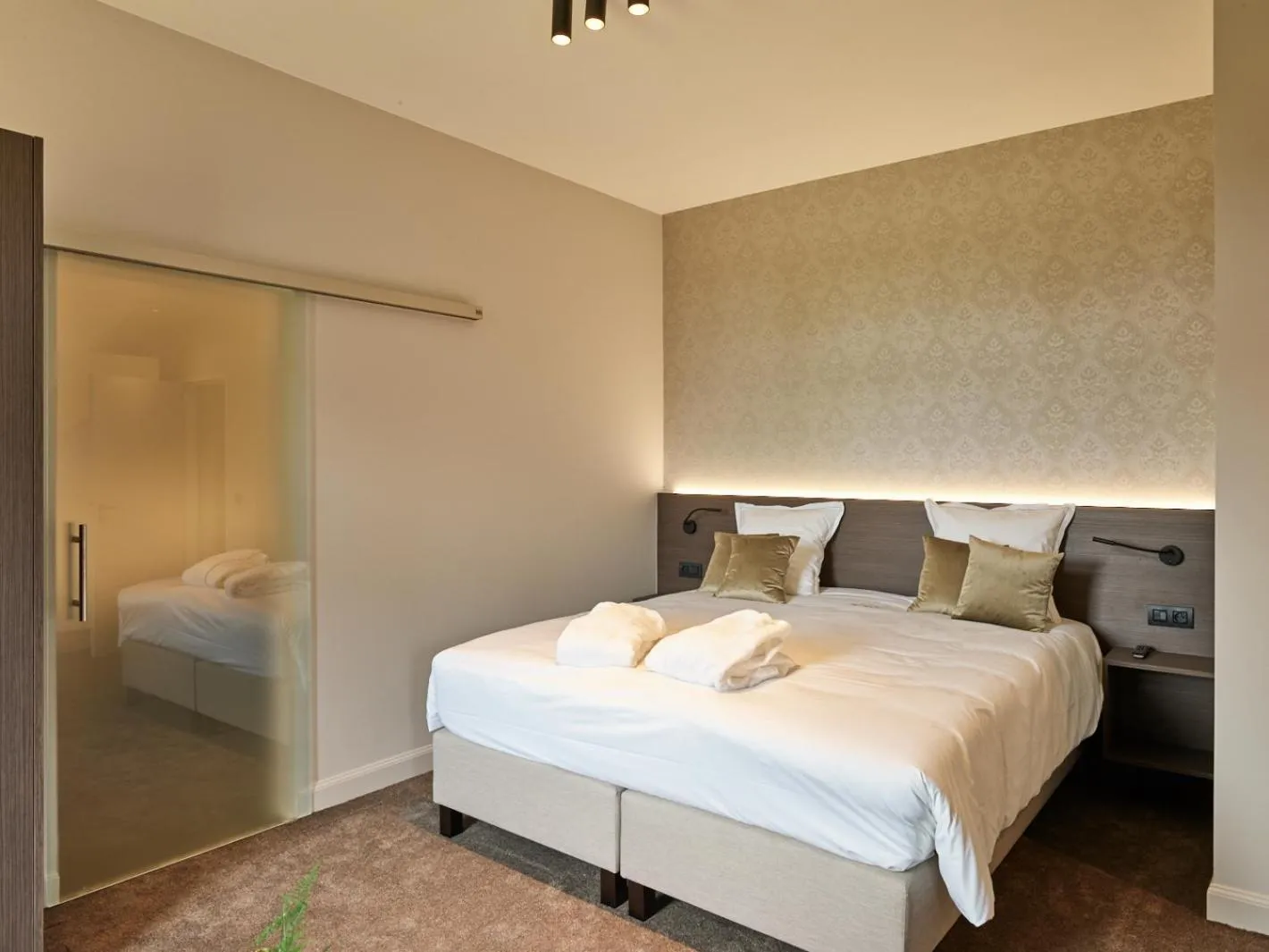 Bed in Boutique Hotel Ter Wallen