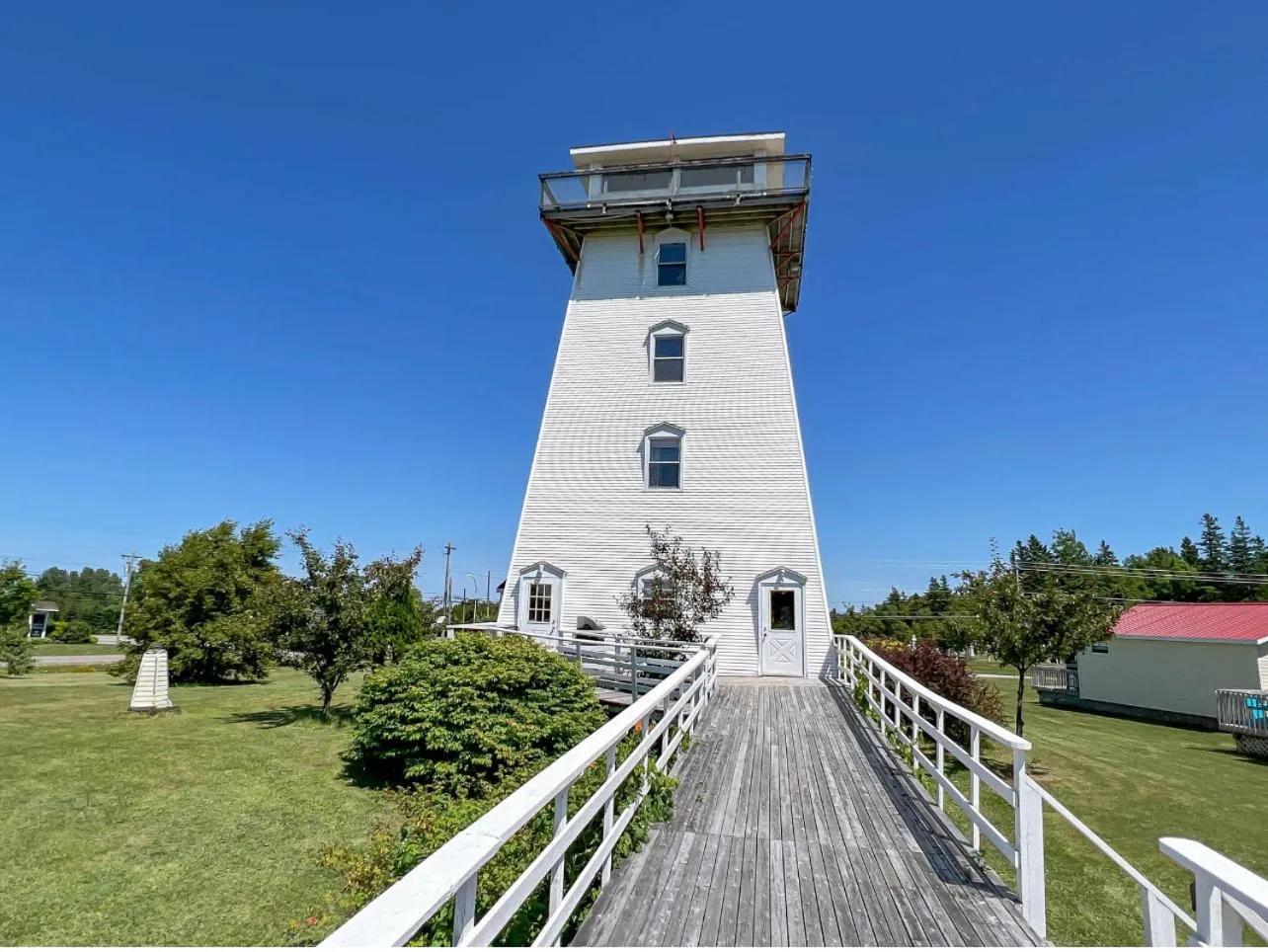 Landmark view in Baywatch Lighthouse Cottages & Motel