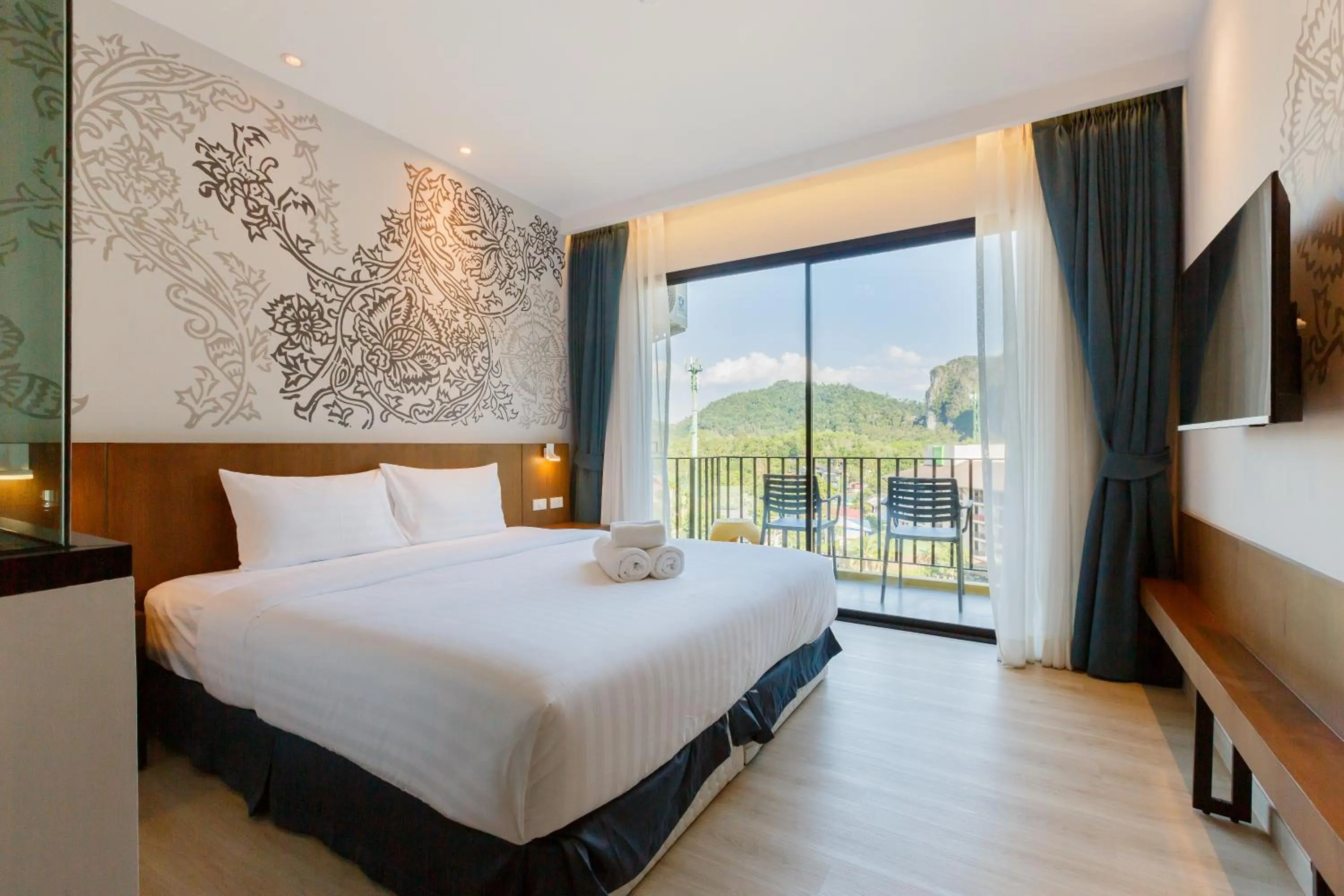 Bed in Vacay Aonang Hotel