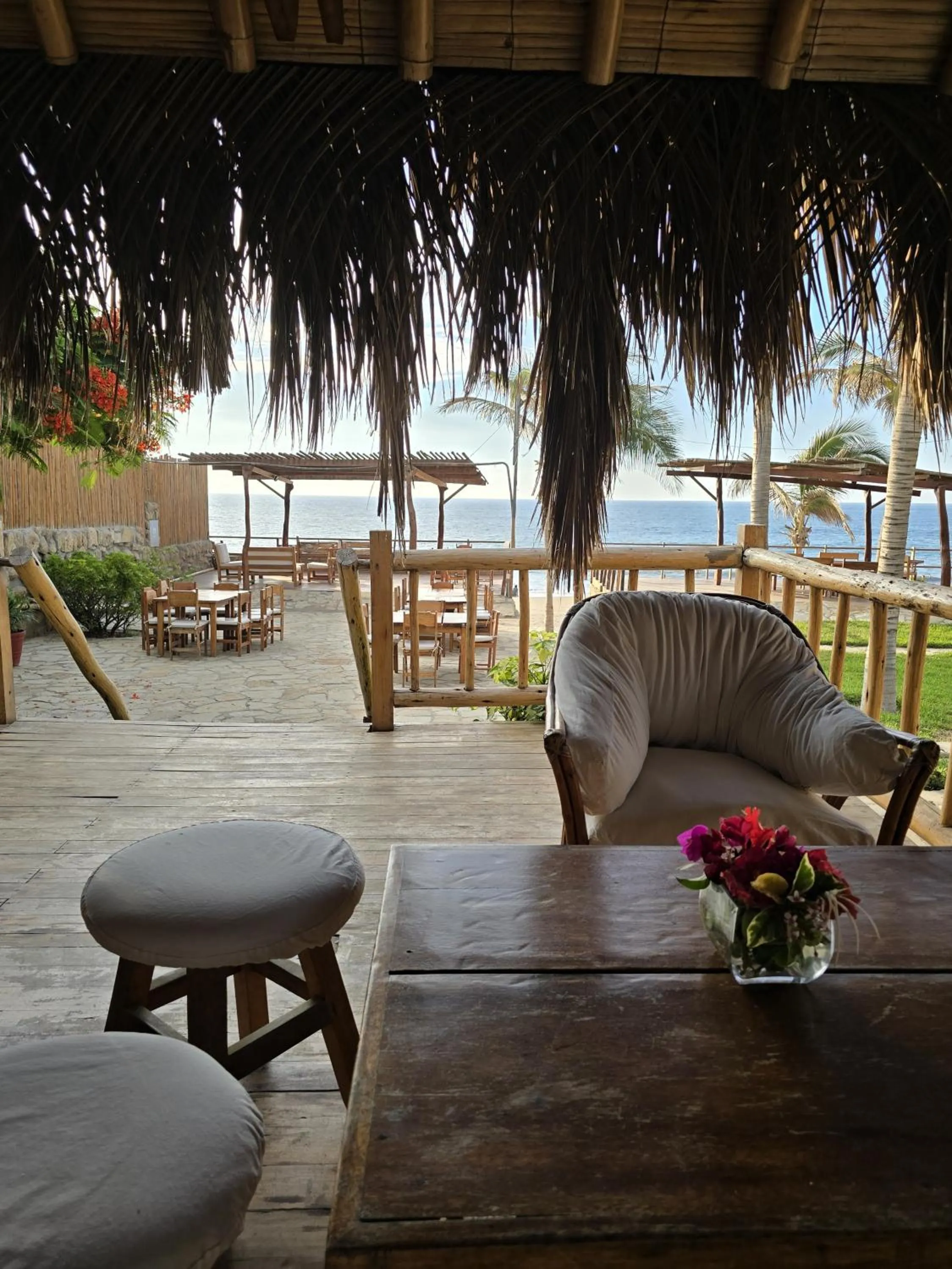 View (from property/room) in Las Cabañas de Antica