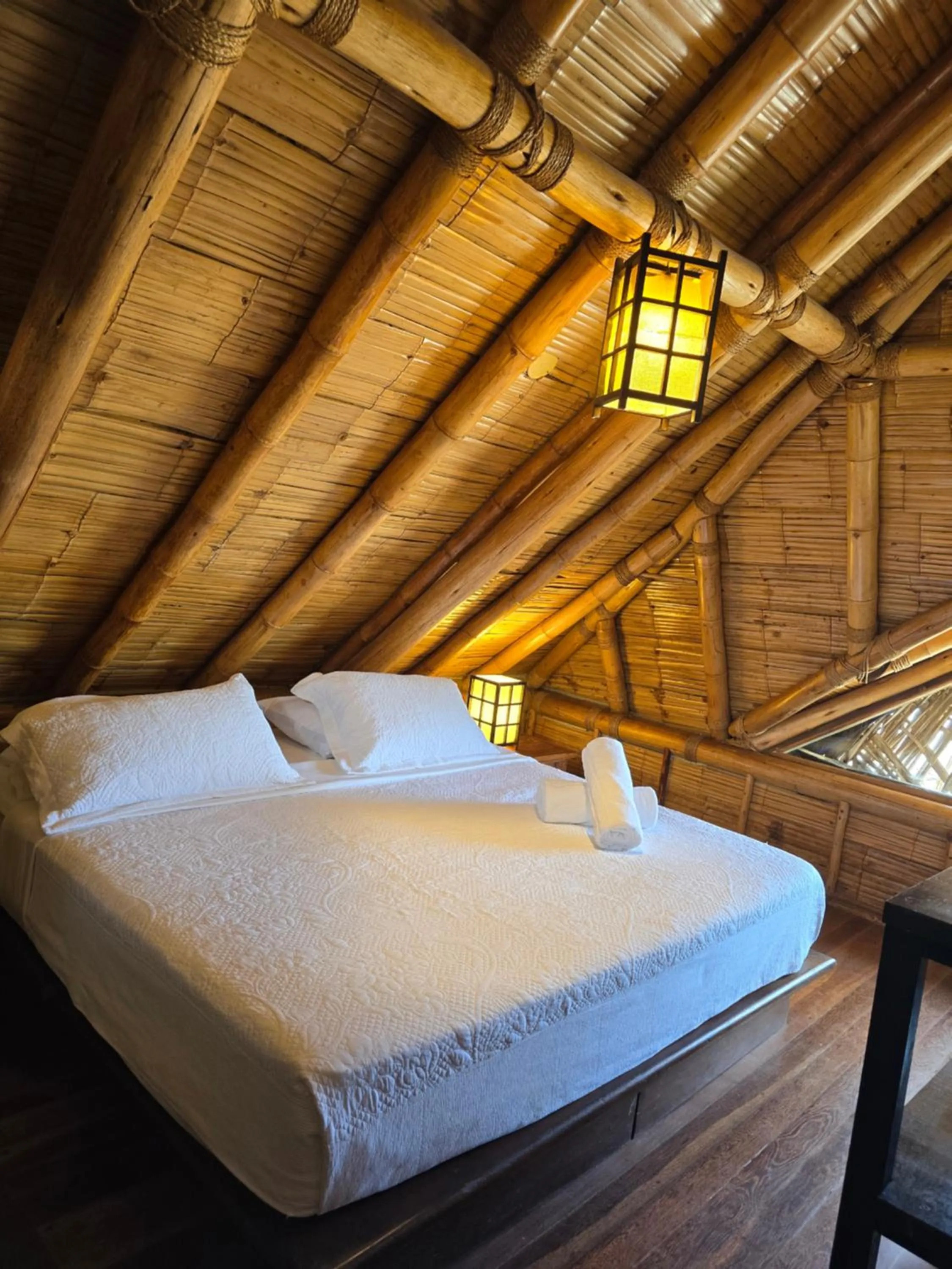 Photo of the whole room, Bed in Las Cabañas de Antica