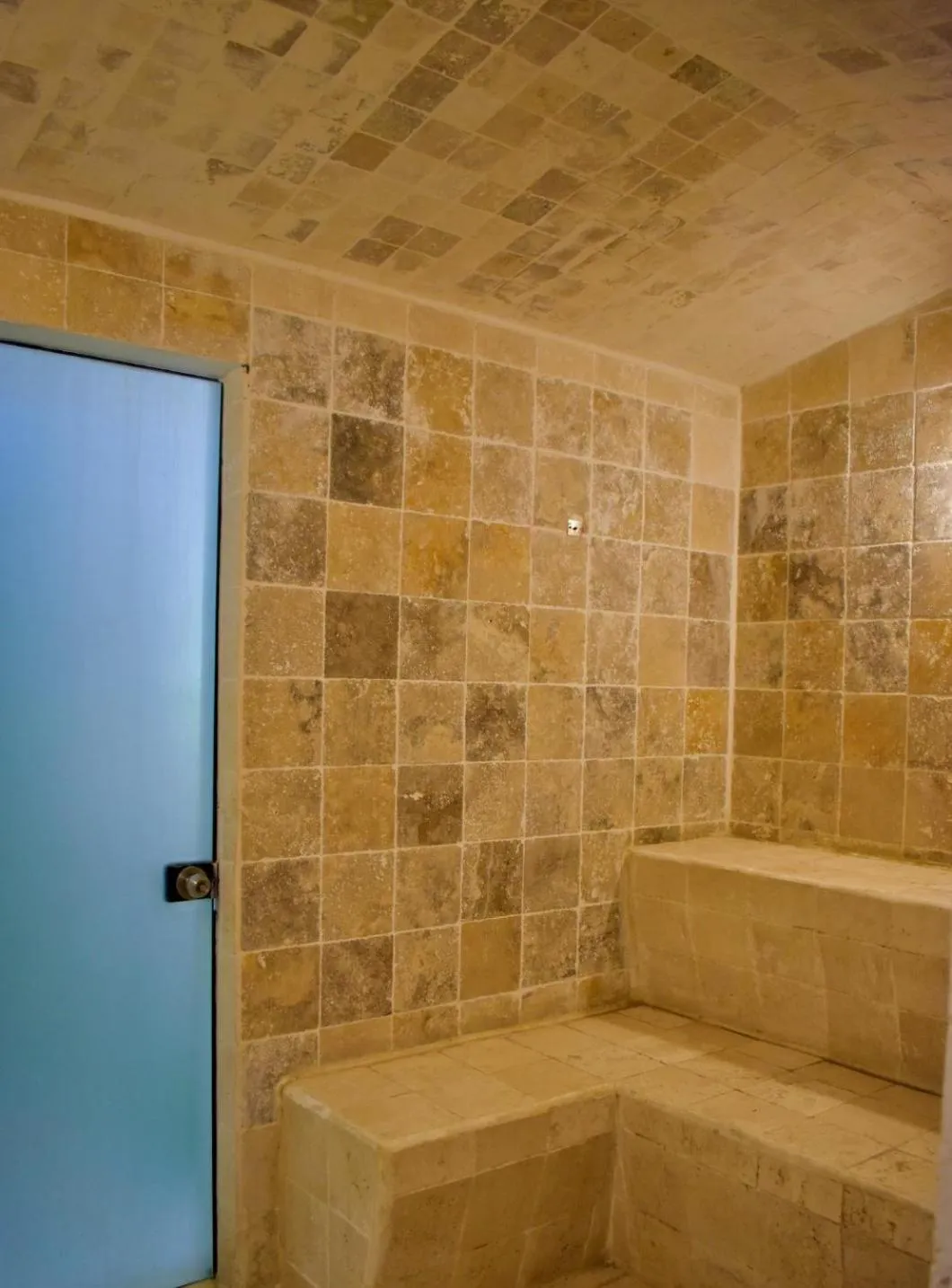 Sauna in Las Cabañas de Antica