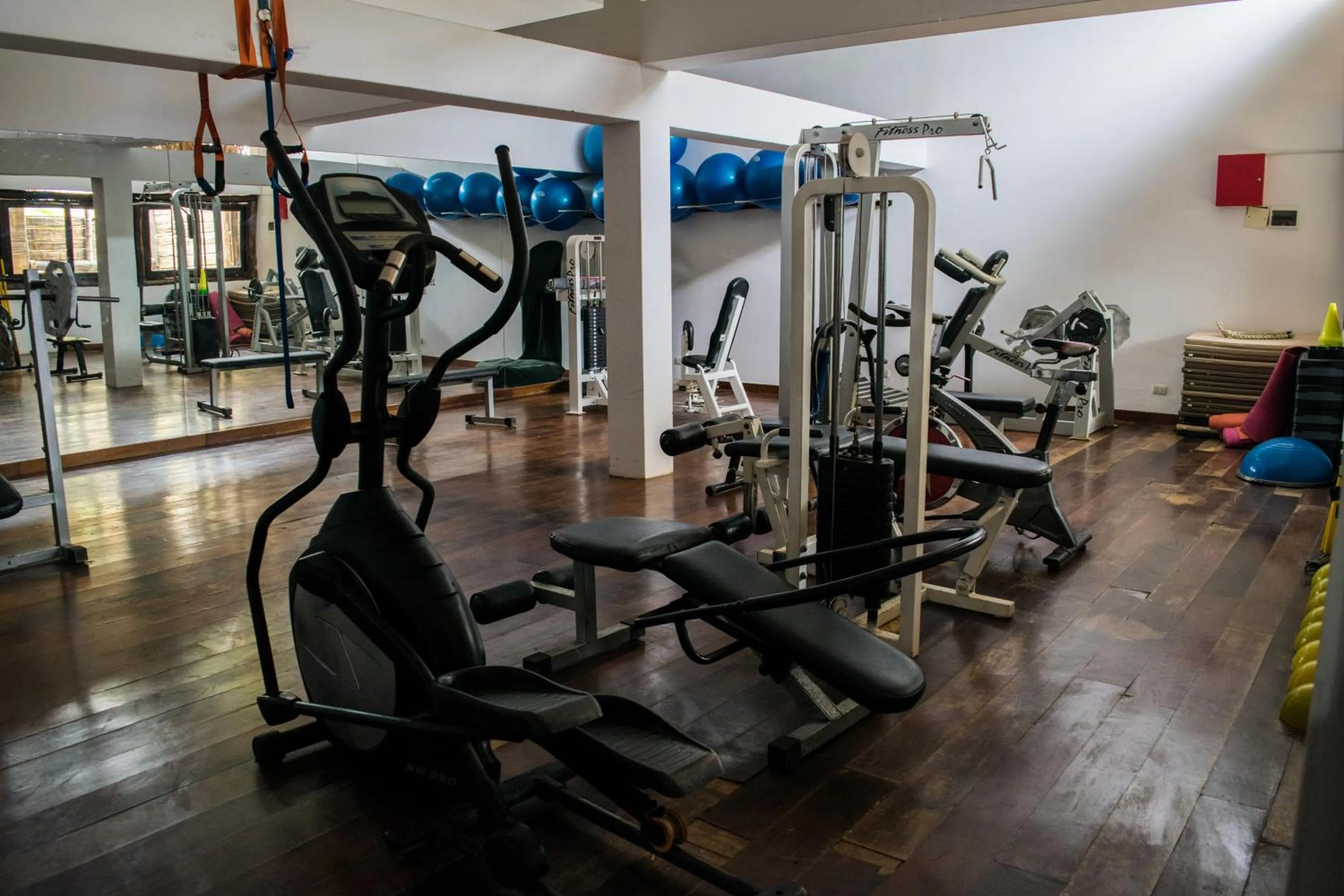 Fitness centre/facilities in Las Cabañas de Antica