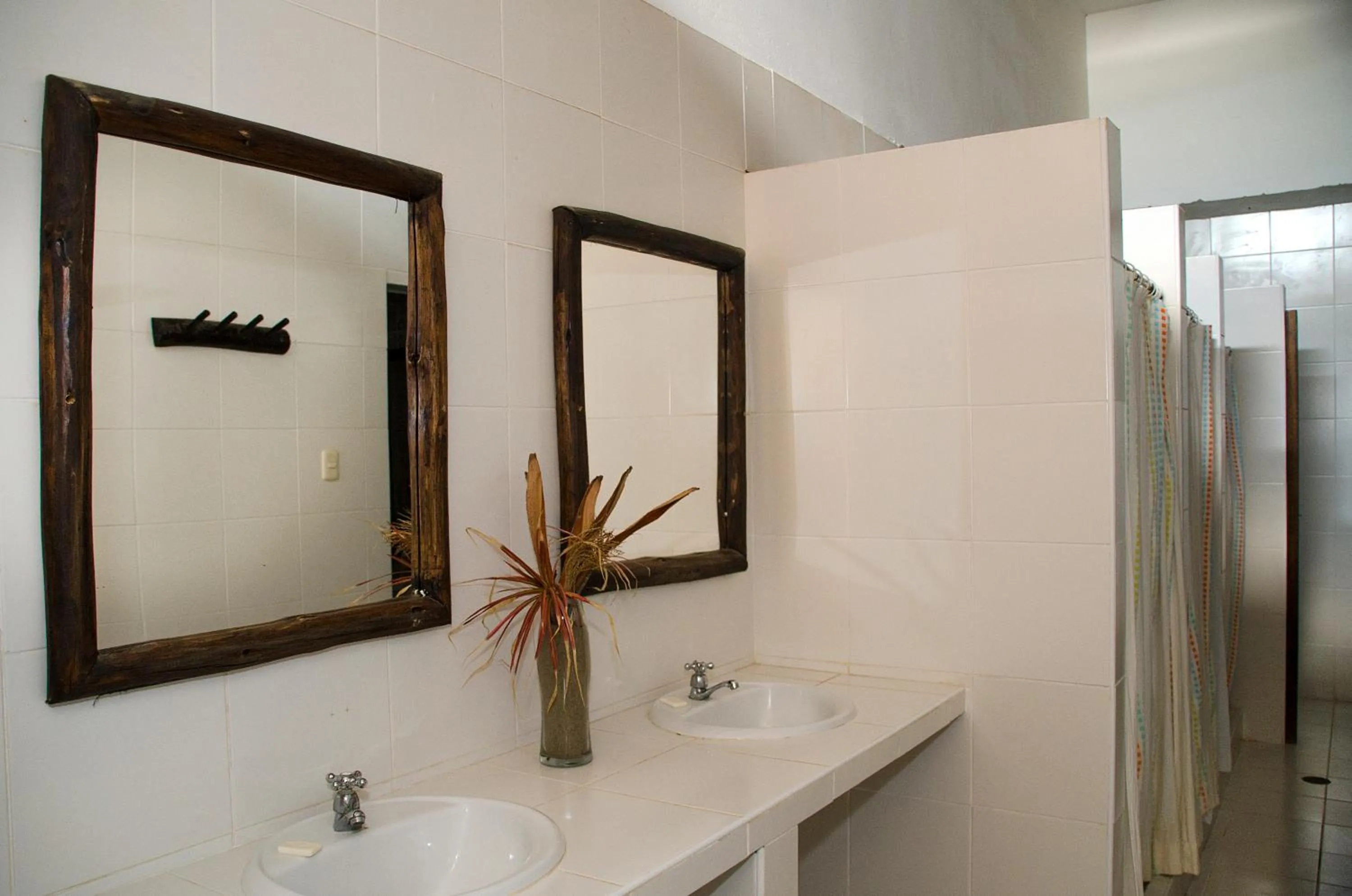 Bathroom in Las Cabañas de Antica