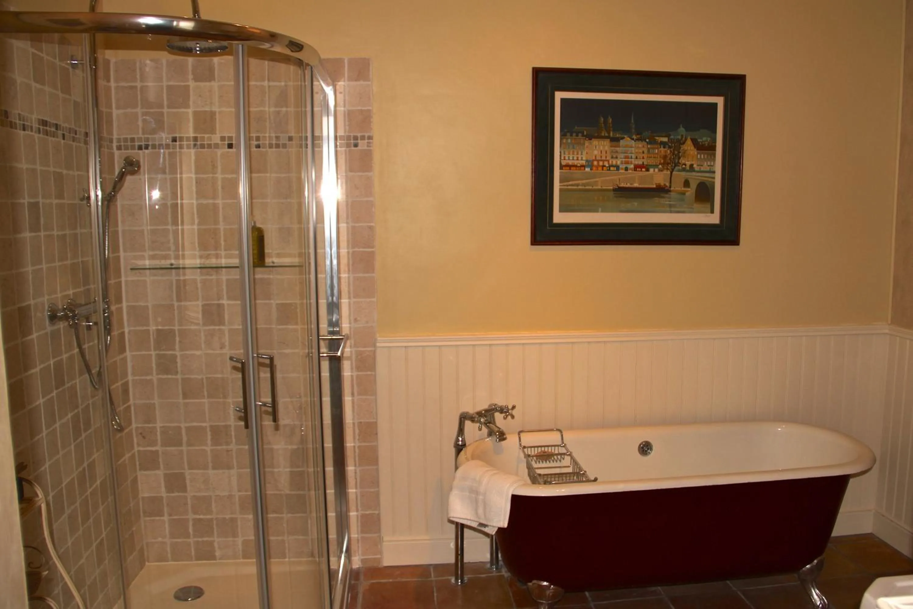 Shower in Sainte-Hélène Chambres d'Hôtes & Appartement