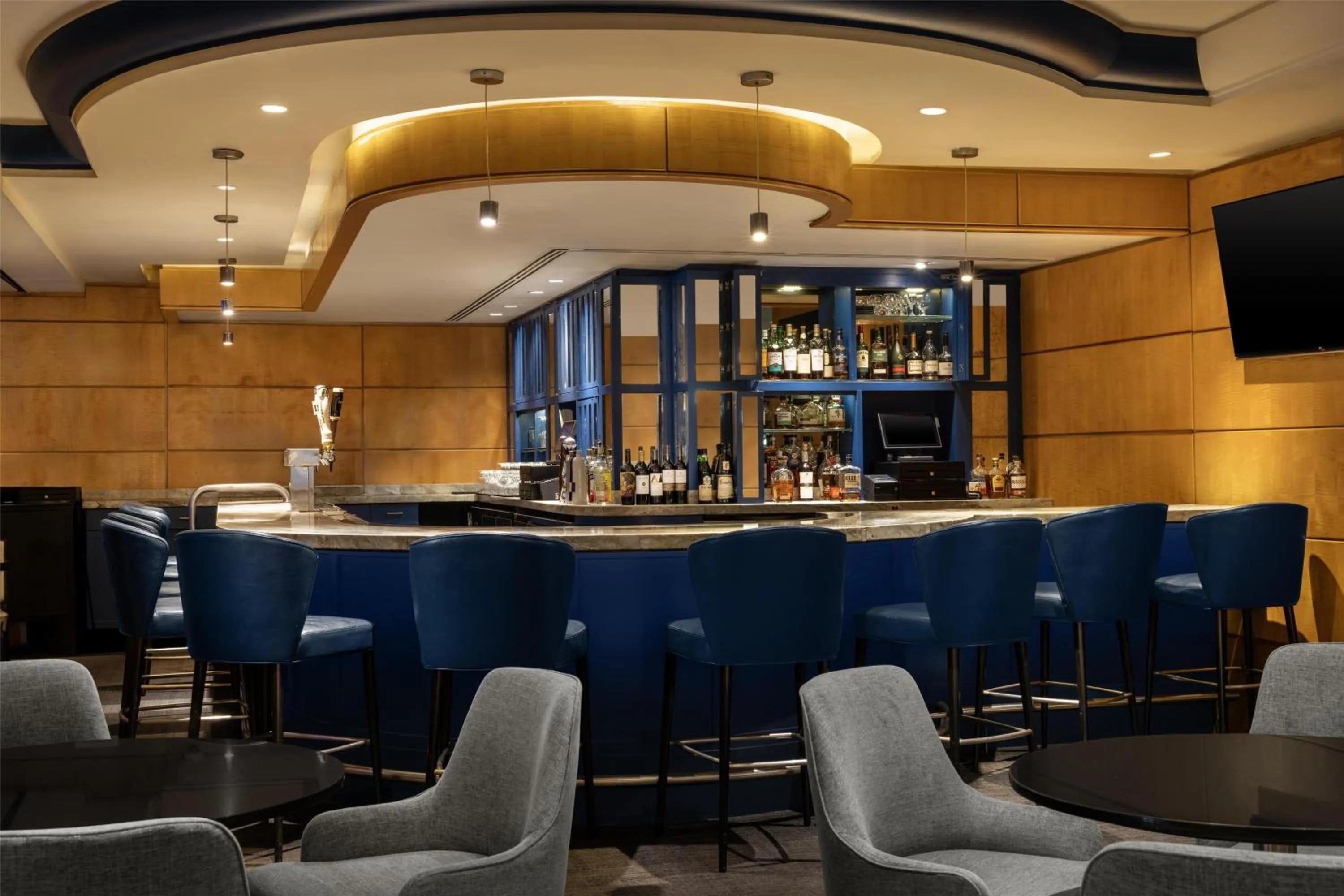 Lounge or bar in New York Hilton Midtown
