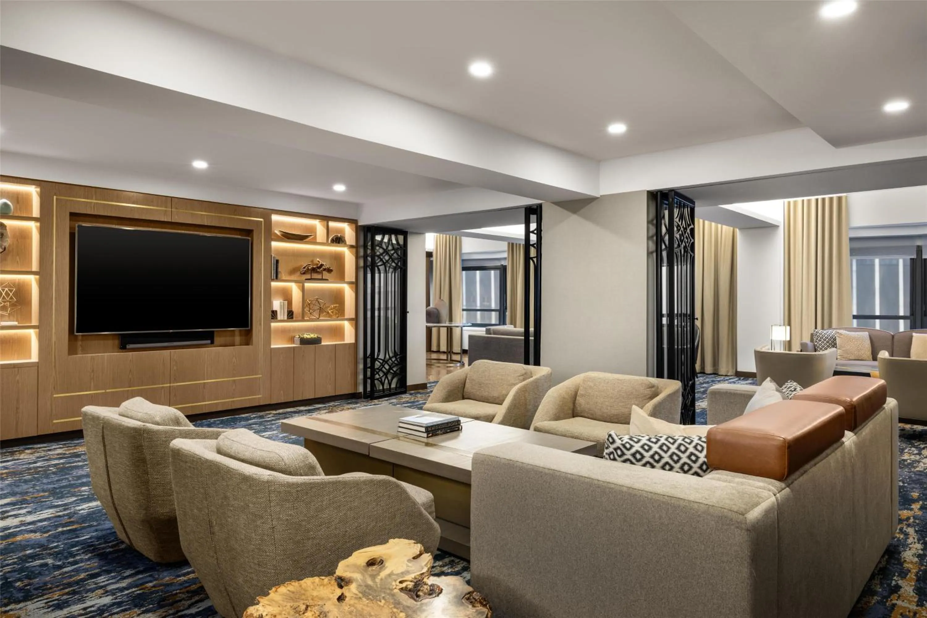 Living room in New York Hilton Midtown