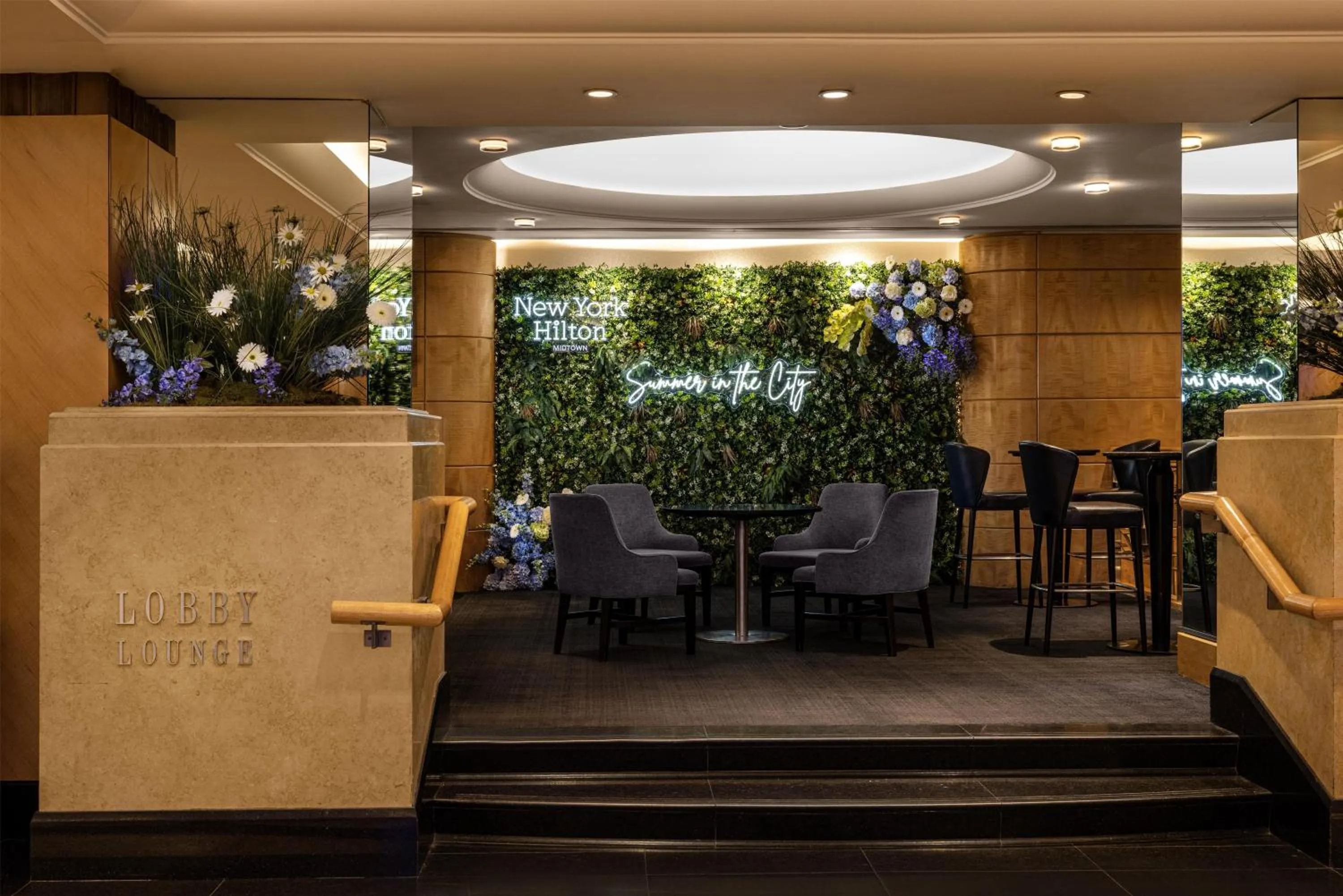 Lobby or reception in New York Hilton Midtown