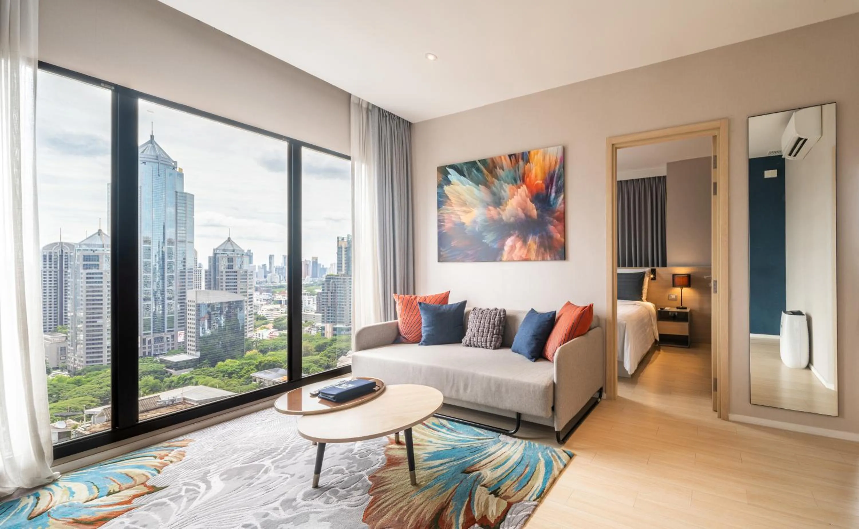 Living room in Sindhorn Midtown Hotel Bangkok, Vignette Collection by IHG