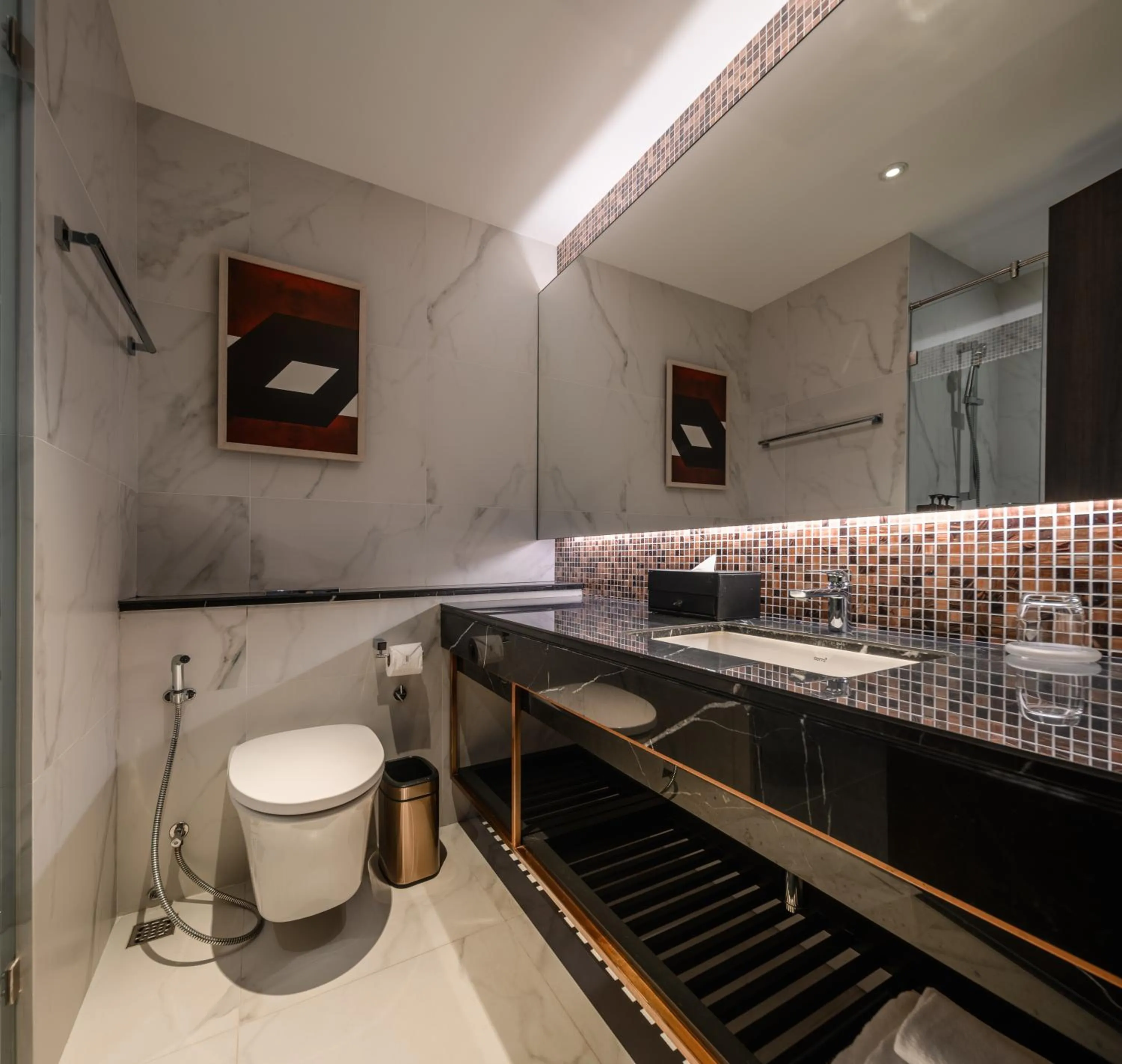 Toilet in Sindhorn Midtown Hotel Bangkok, Vignette Collection by IHG