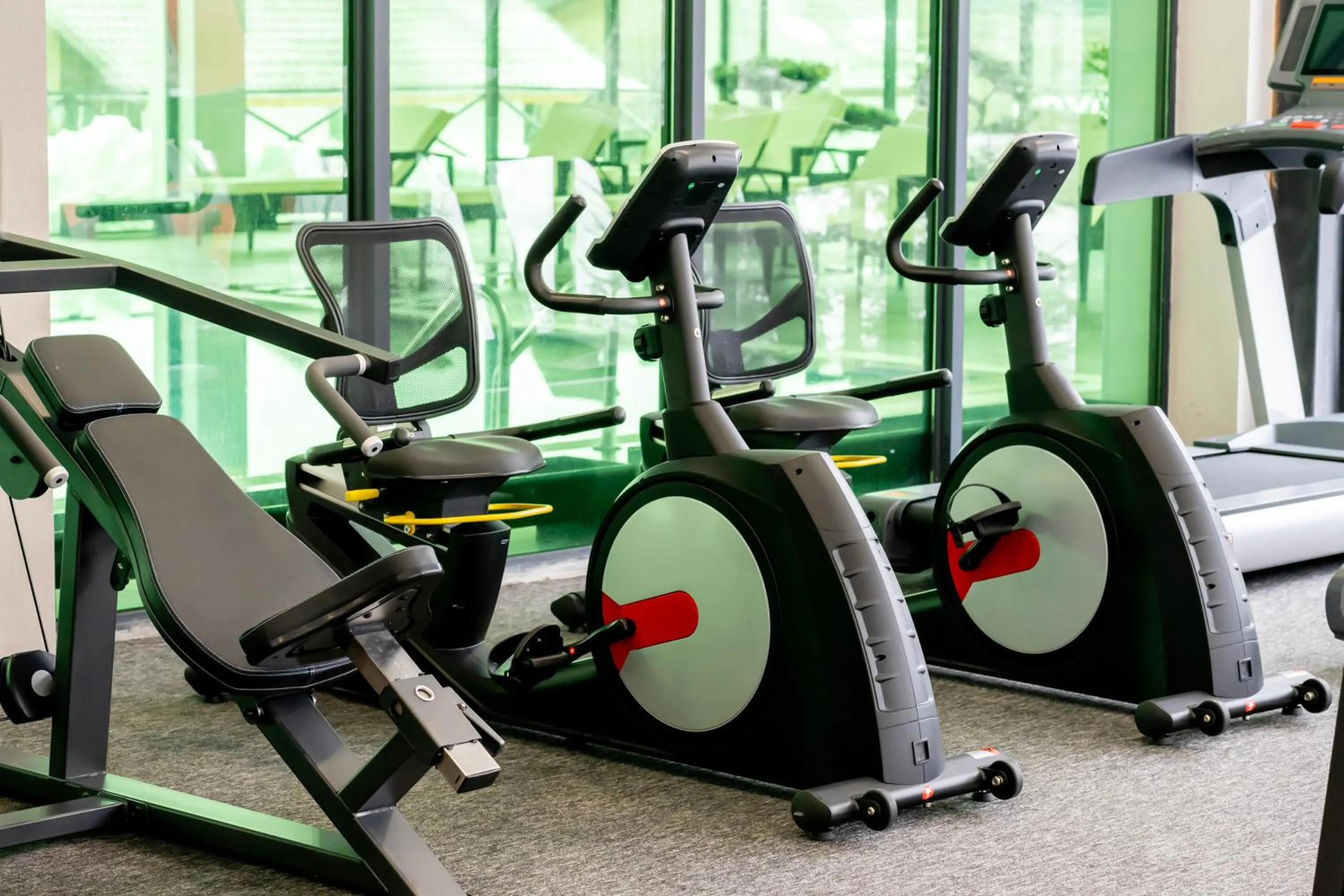 Fitness centre/facilities in Crystal Hotel & SPA