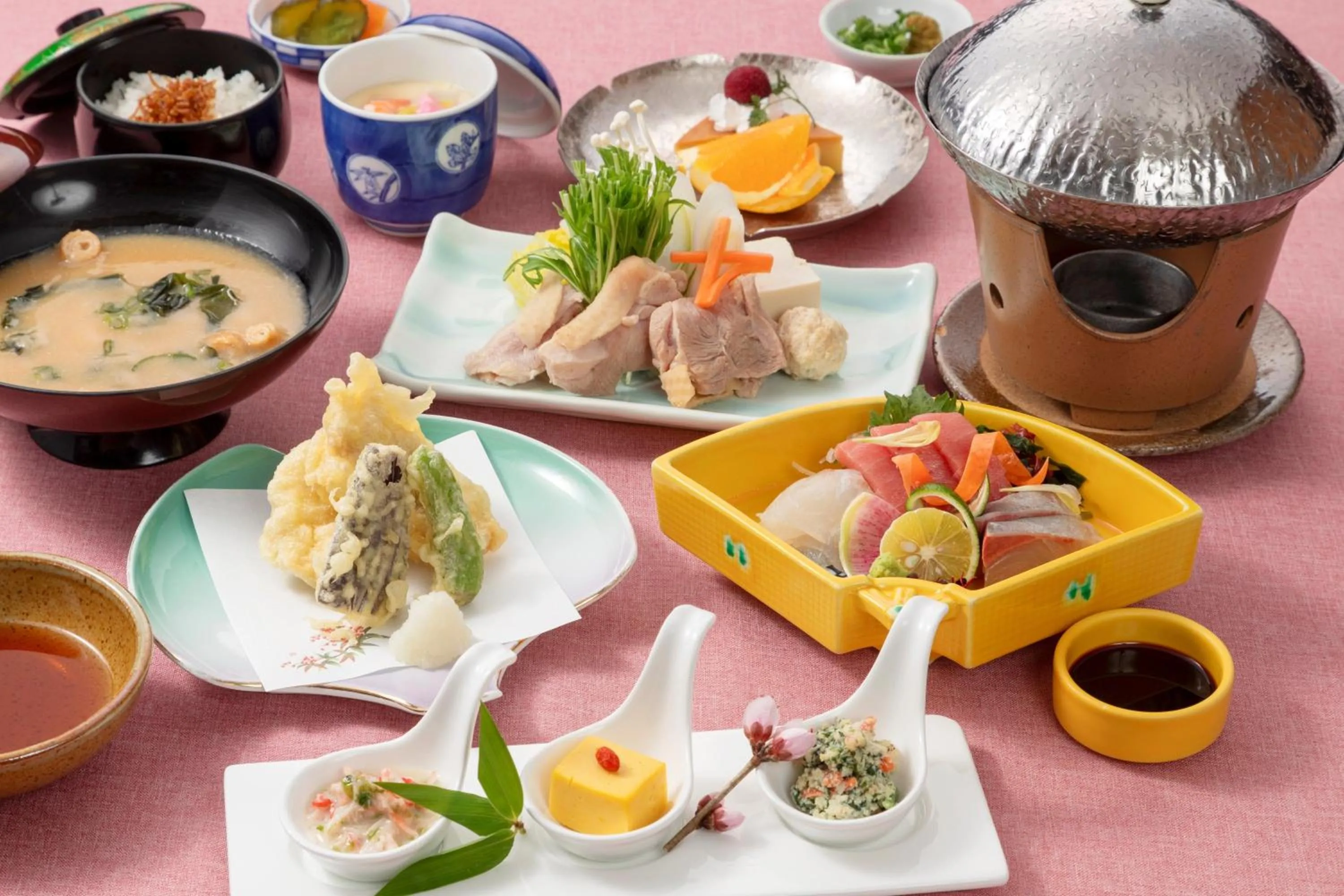 Dinner in Hotel Riviera Shishikui